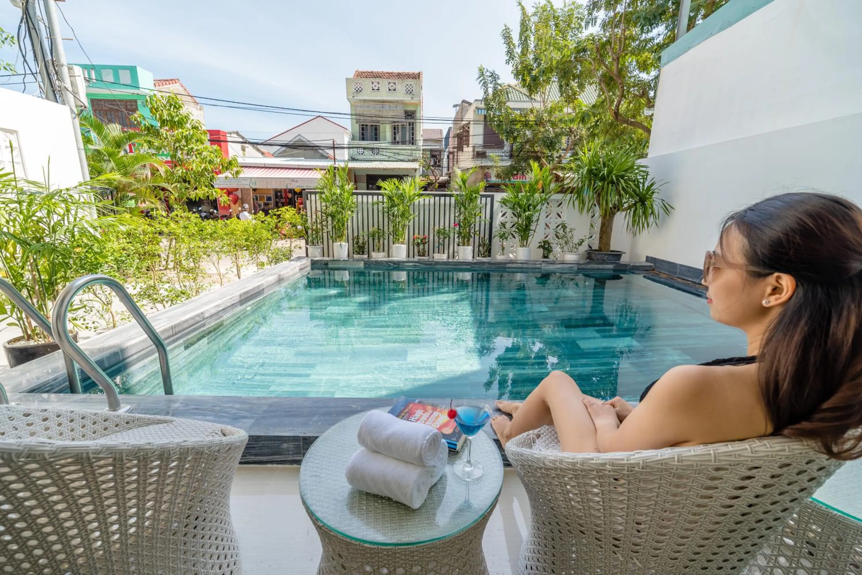 Swimming pool in Babylon Hoi An Central Villa
