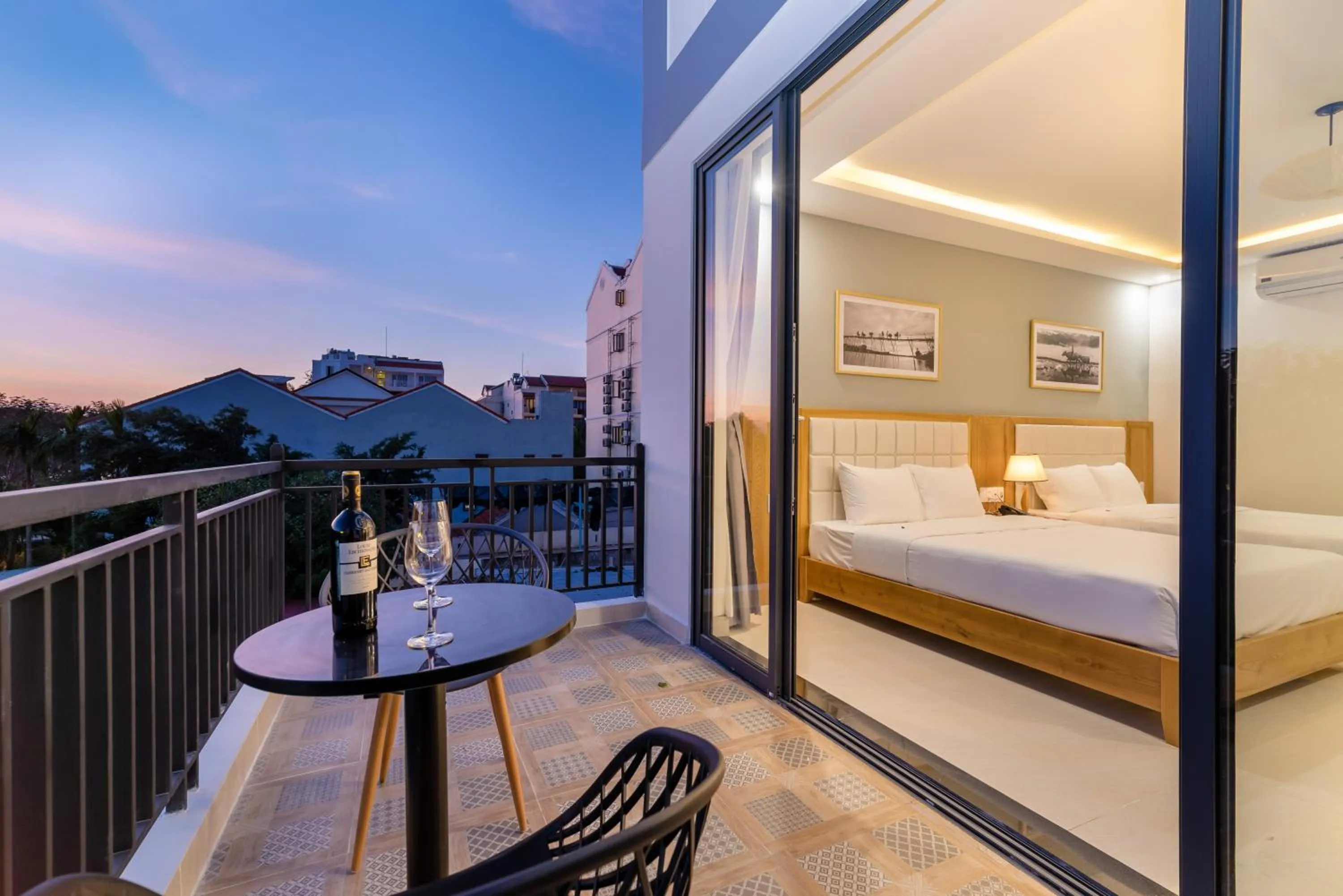 Bed in Babylon Hoi An Central Villa