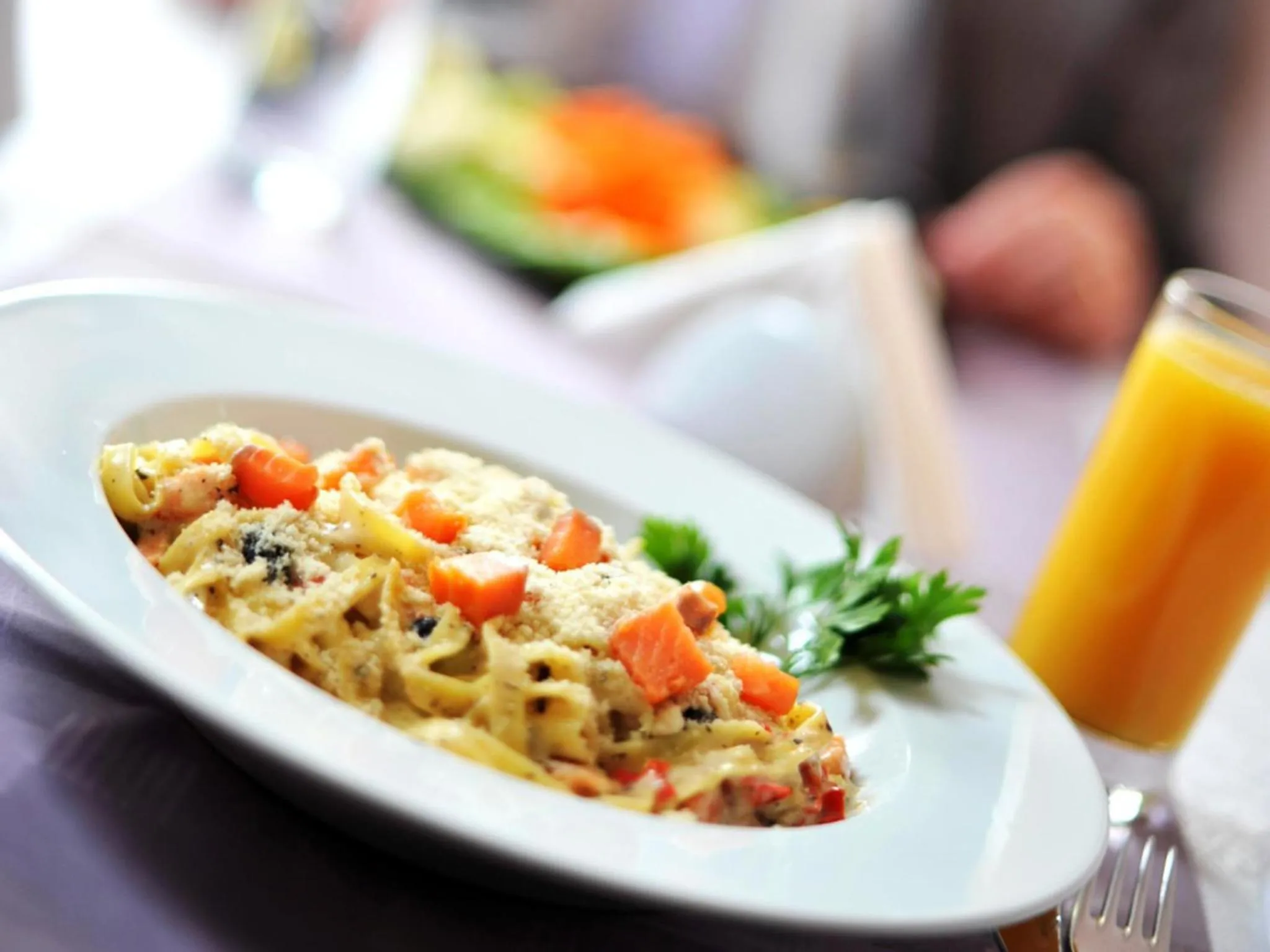 Food and drinks in RIN Central Hotel