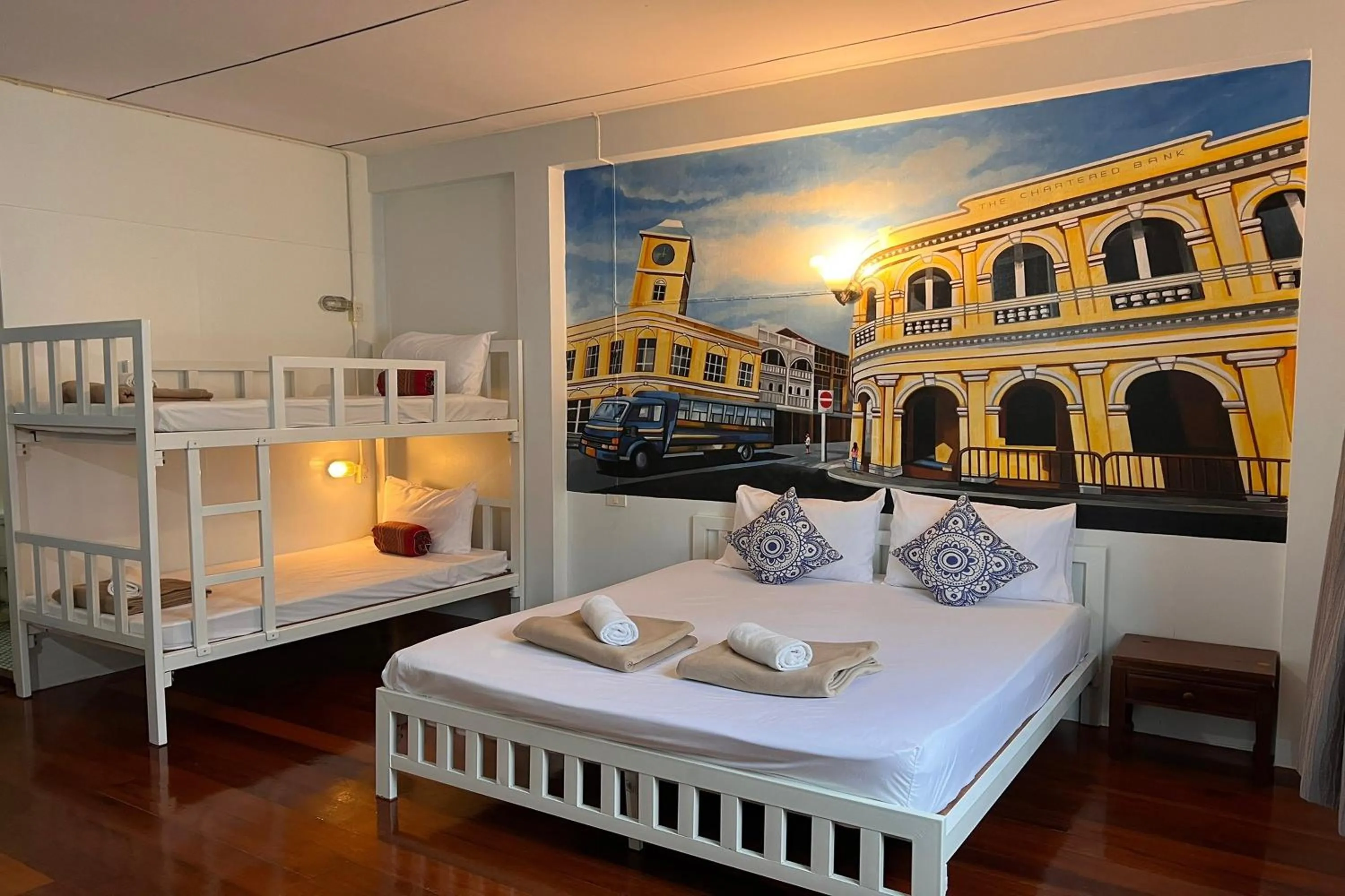 Photo of the whole room, Bed in Phuket Old Town Hostel