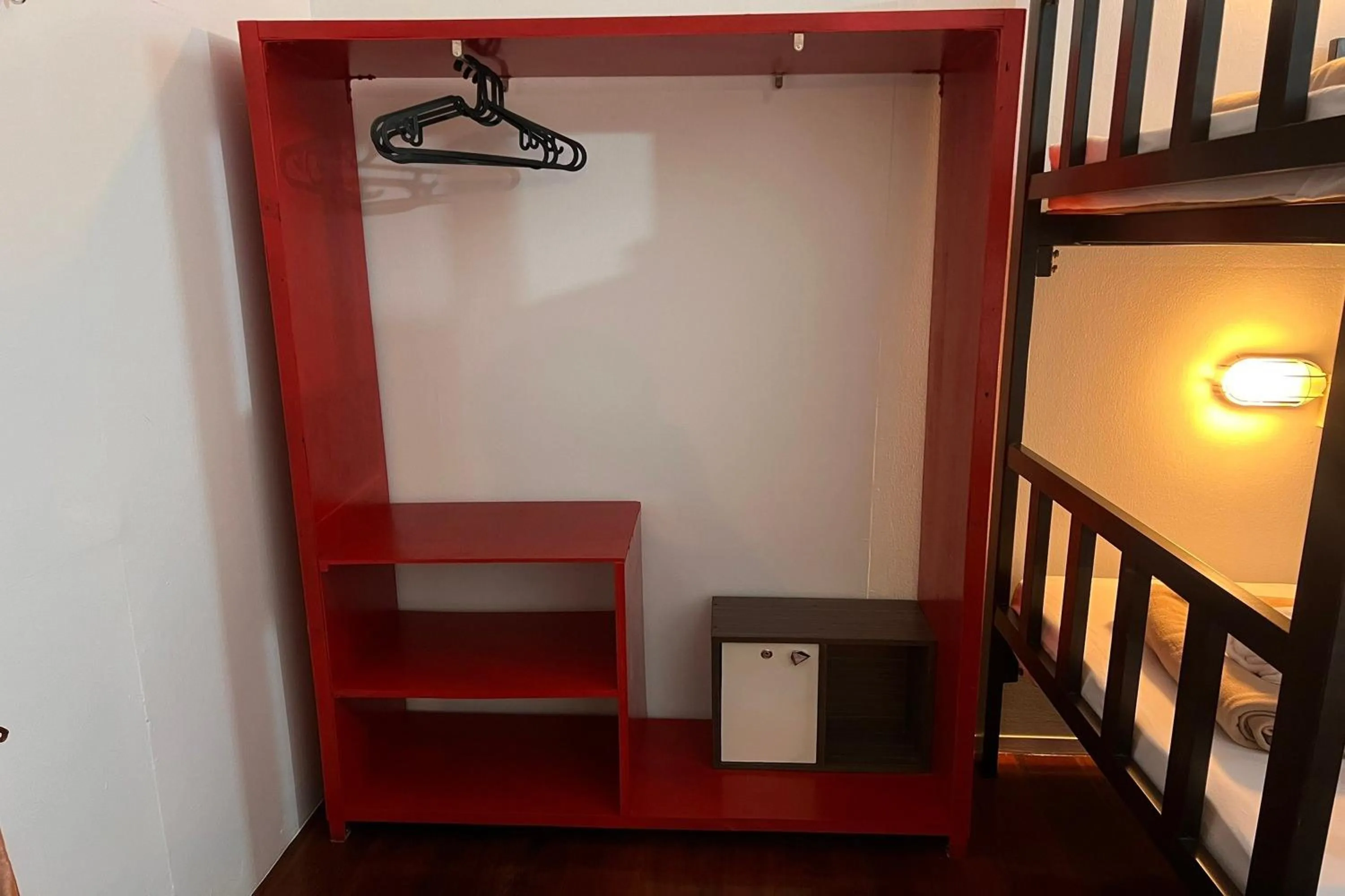 wardrobe in Phuket Old Town Hostel