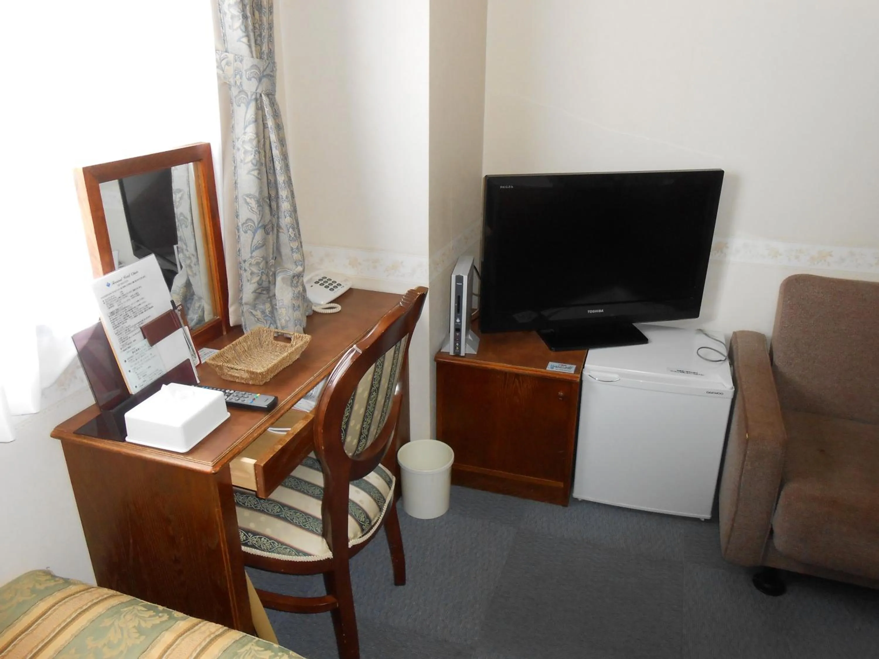 Bed in Terminal Art Inn