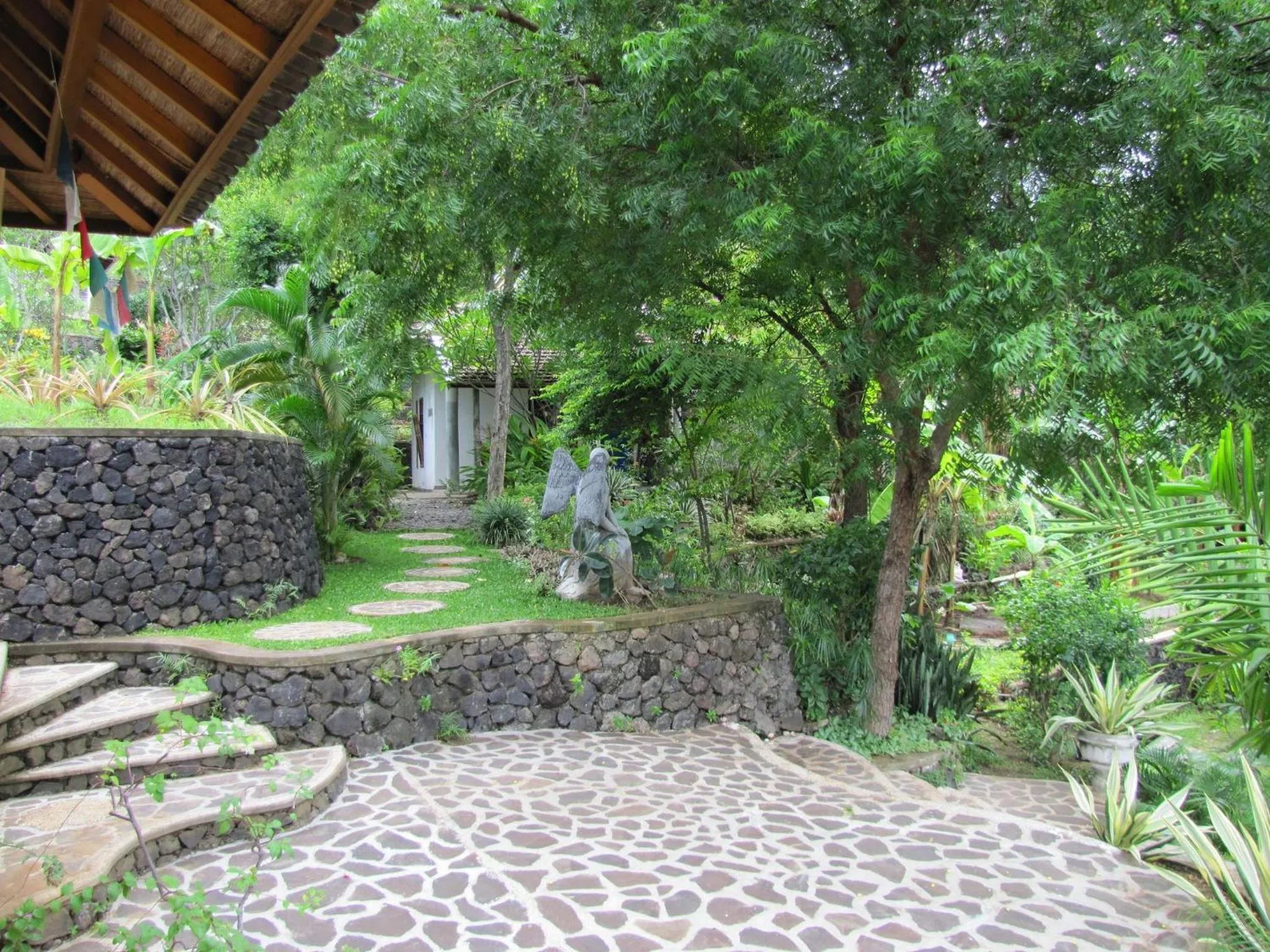 Garden in Sananda Bungalow