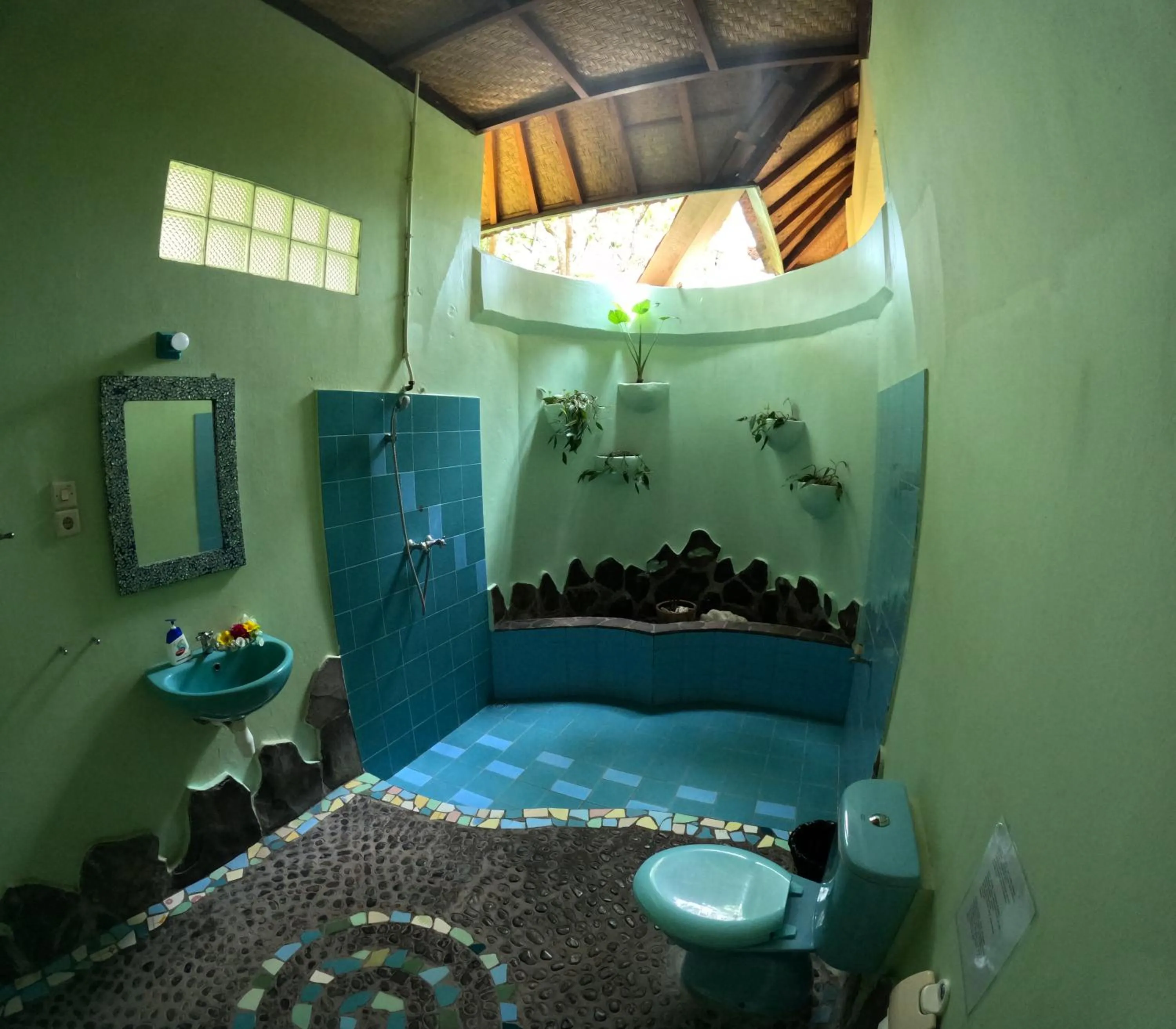Bathroom in Sananda Bungalow