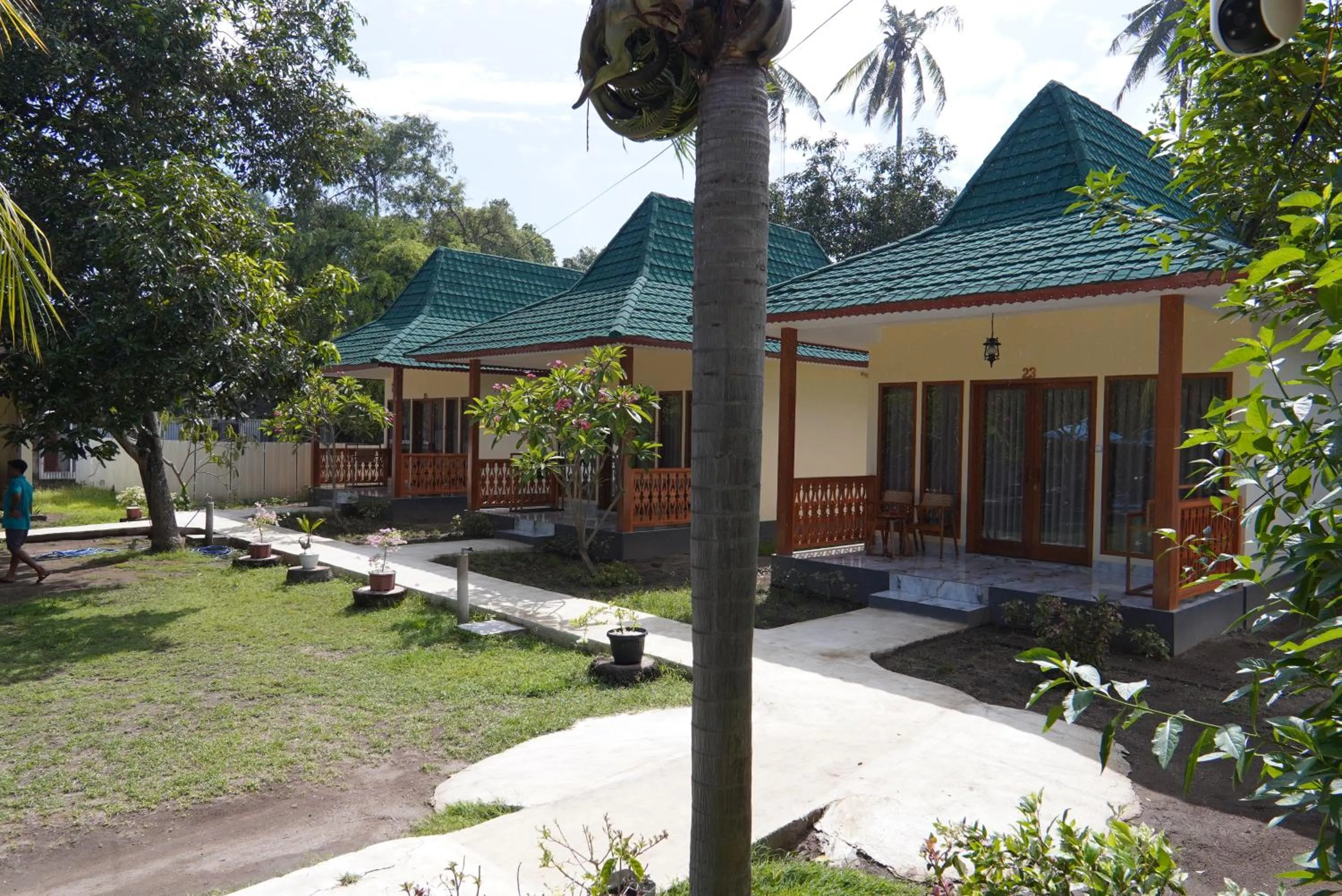 Garden in Salili Bungalow