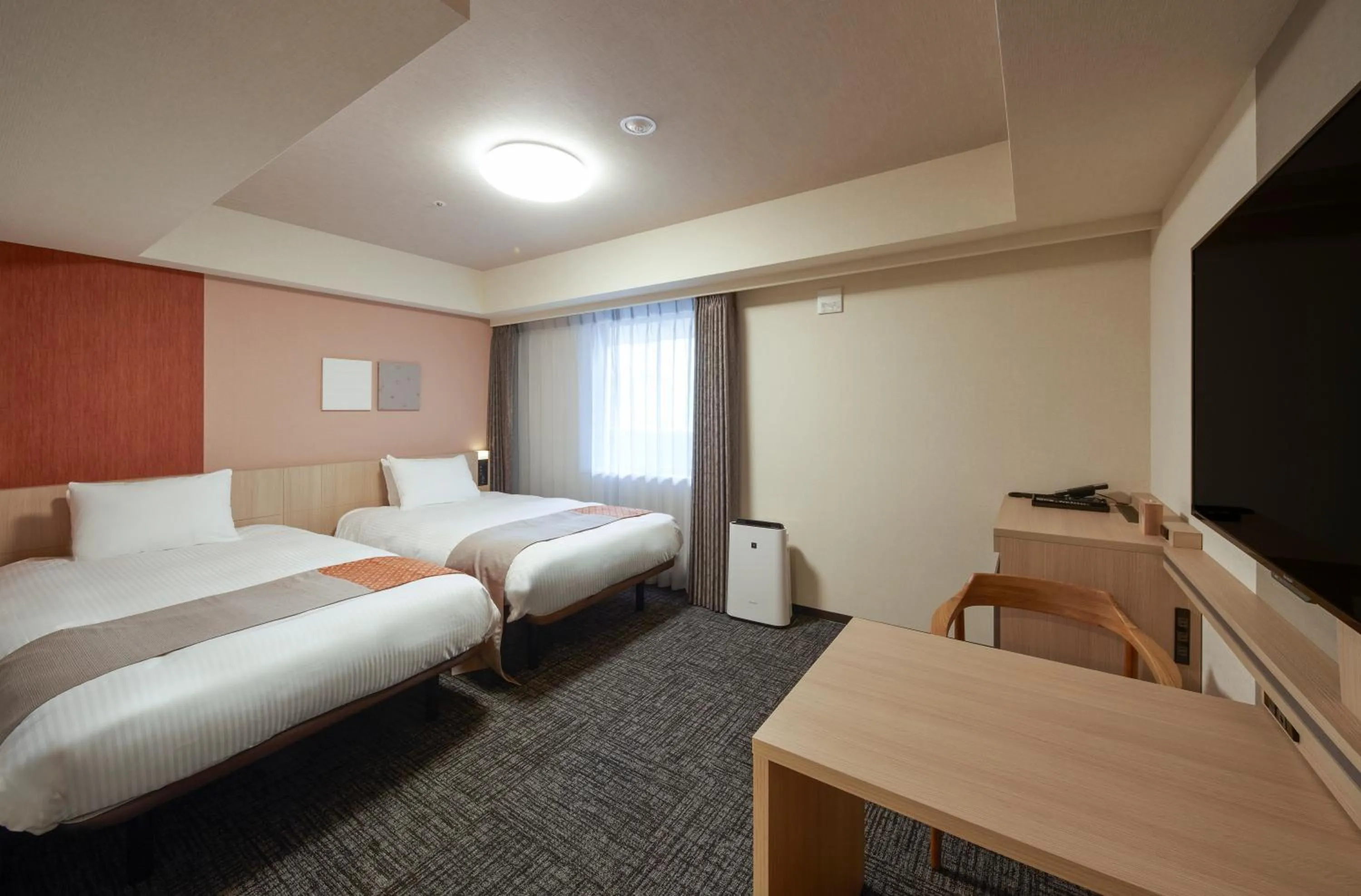Photo of the whole room, Bed in Iroha Grand Hotel Matsumoto Eki-Mae