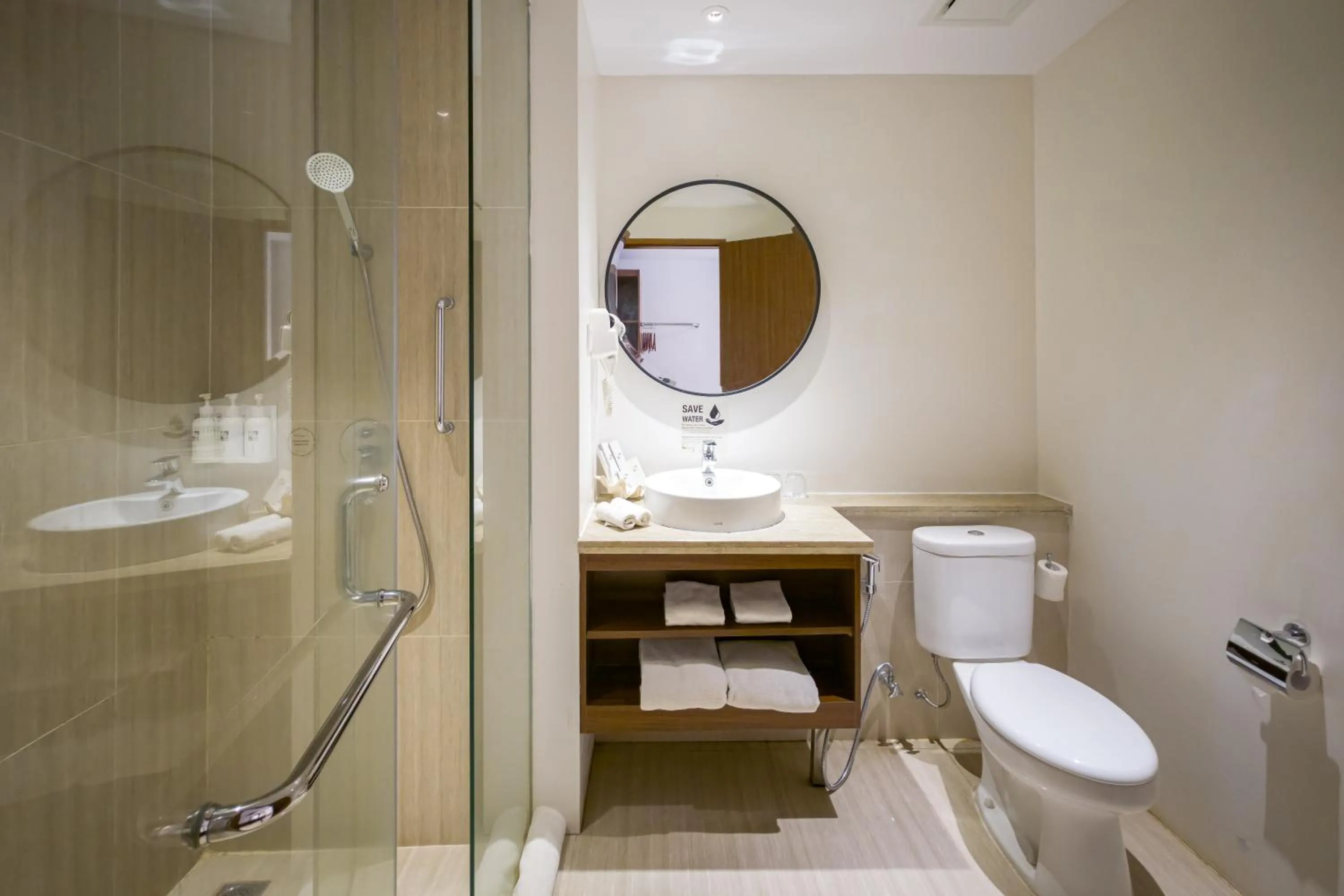 Bathroom in Swiss-Belresort Belitung