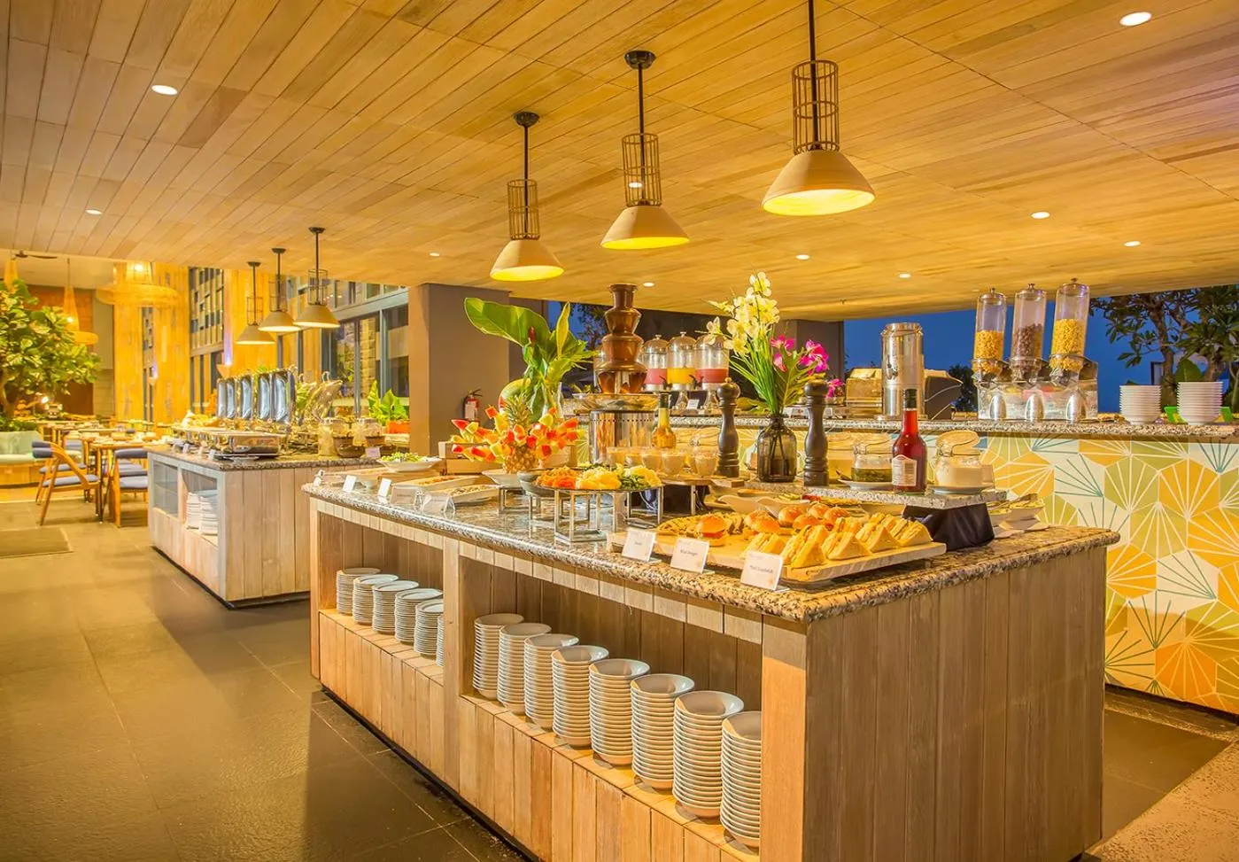 Lounge or bar in Swiss-Belresort Belitung