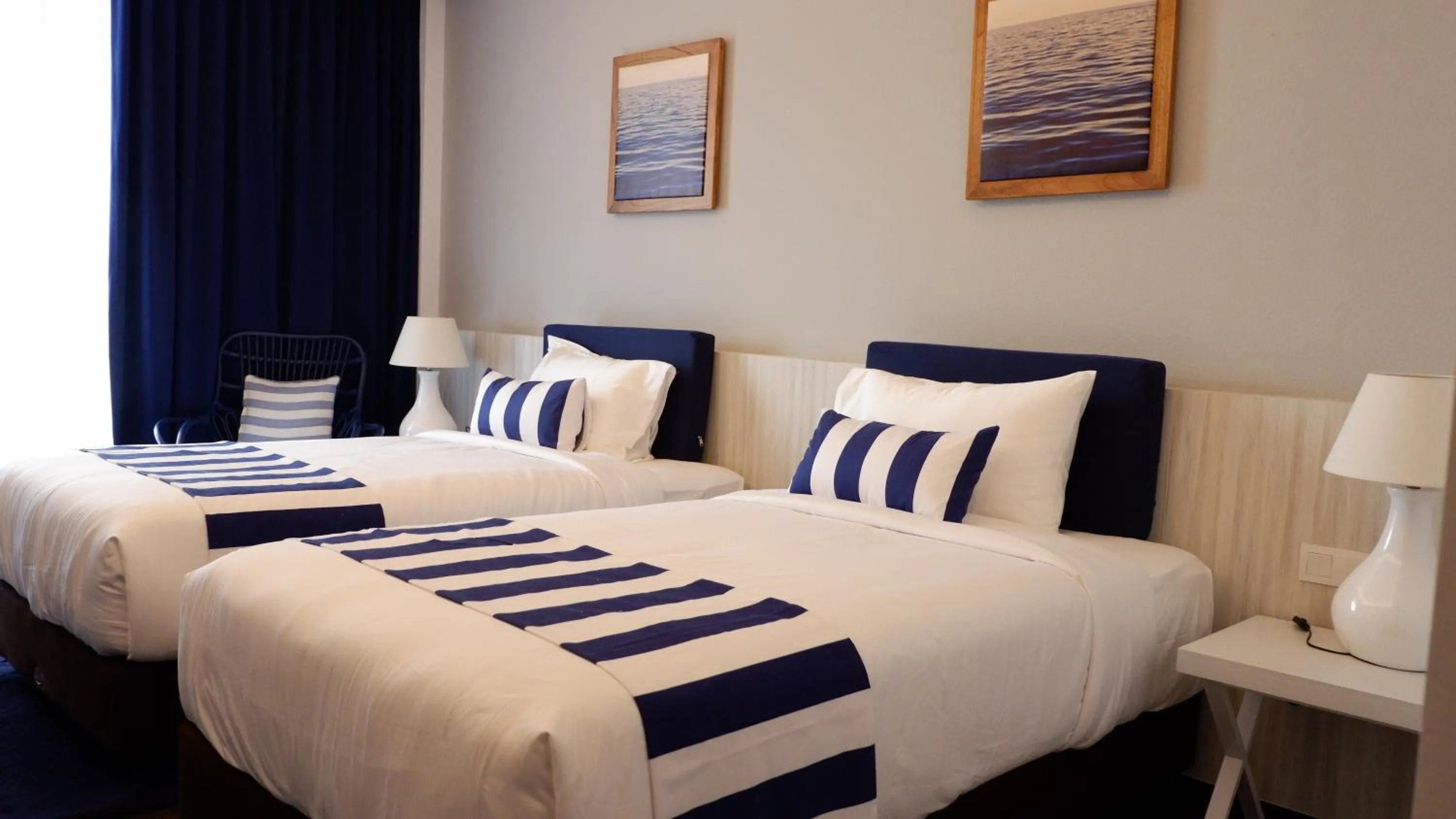 Bed in Swiss-Belresort Belitung