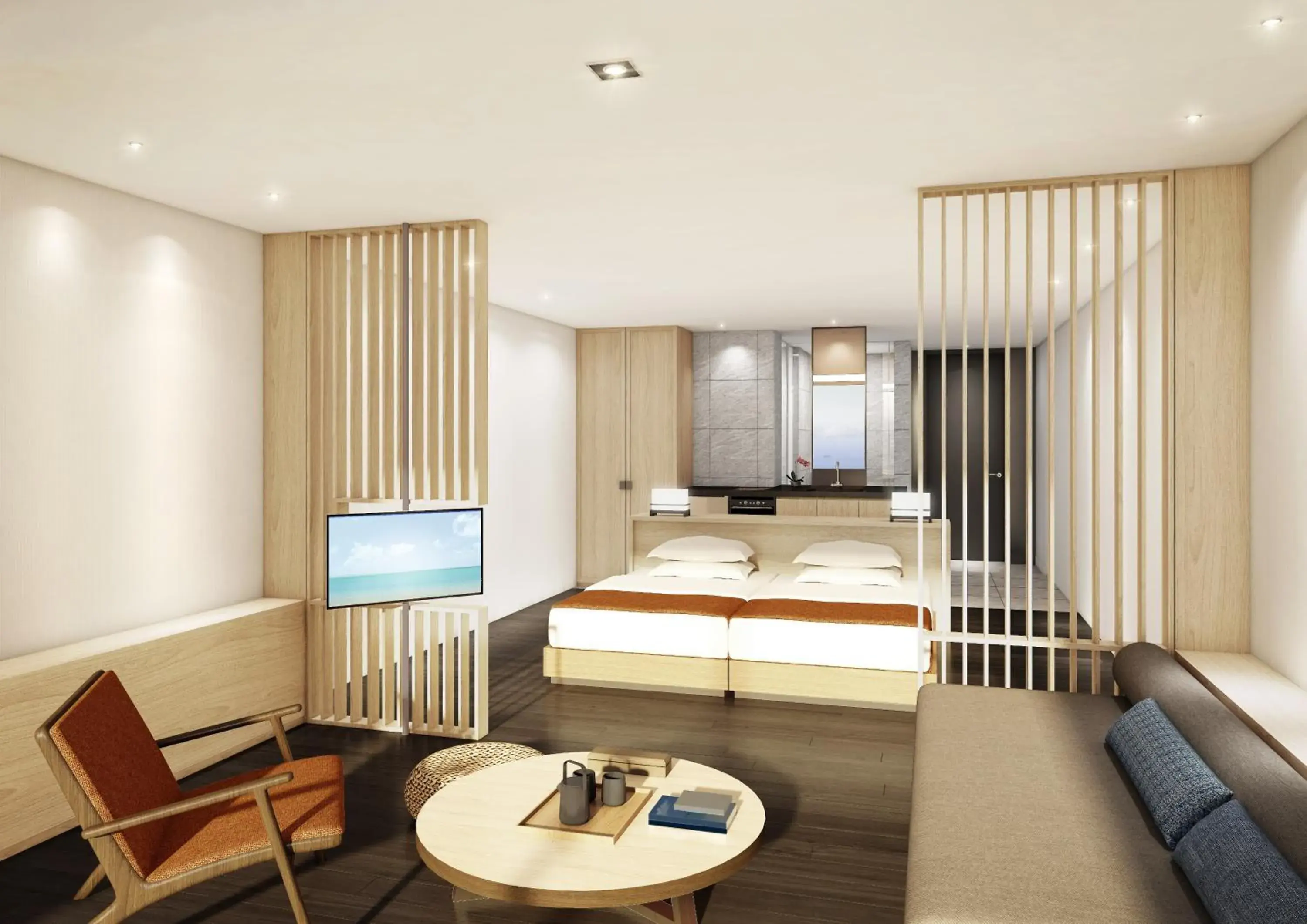 Bed in Hanwha Resort Geoje Belvedere Bed in Hanwha Resort Geoje Belvedere