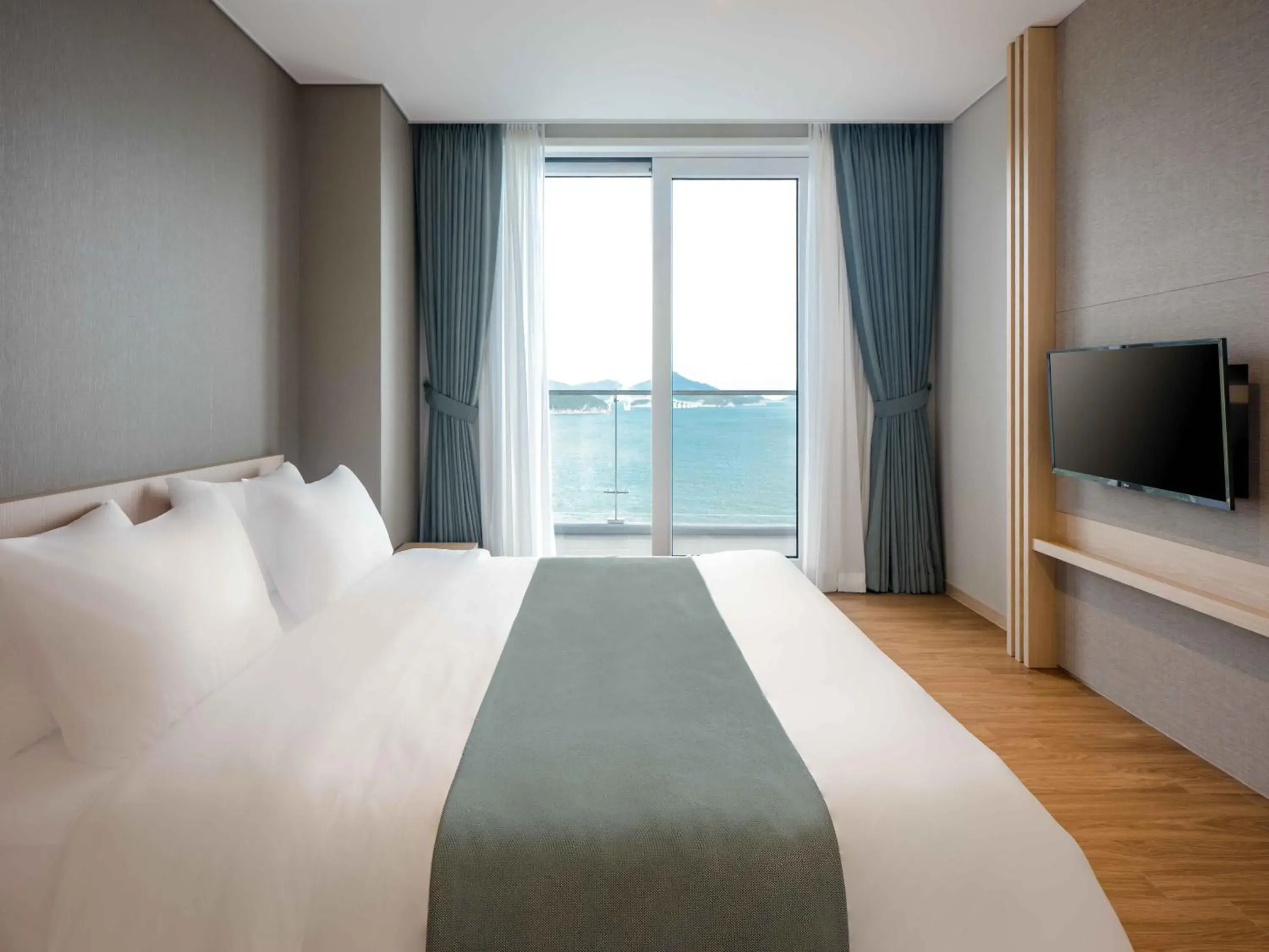 Bed in Hanwha Resort Geoje Belvedere Bed in Hanwha Resort Geoje Belvedere