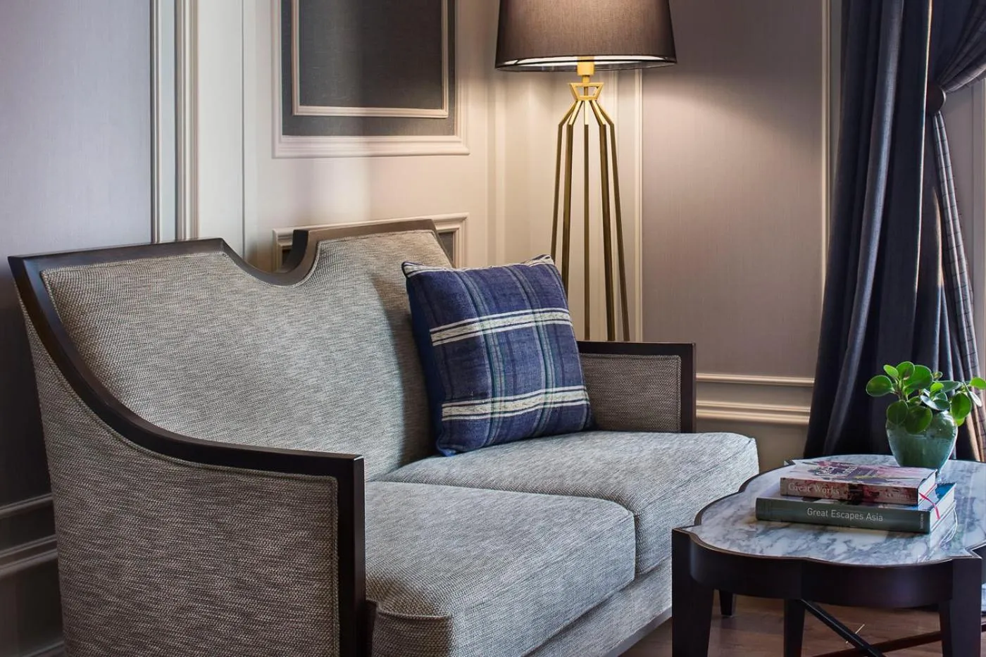 Garden view in The ERAVATI Sule Grand Yangon