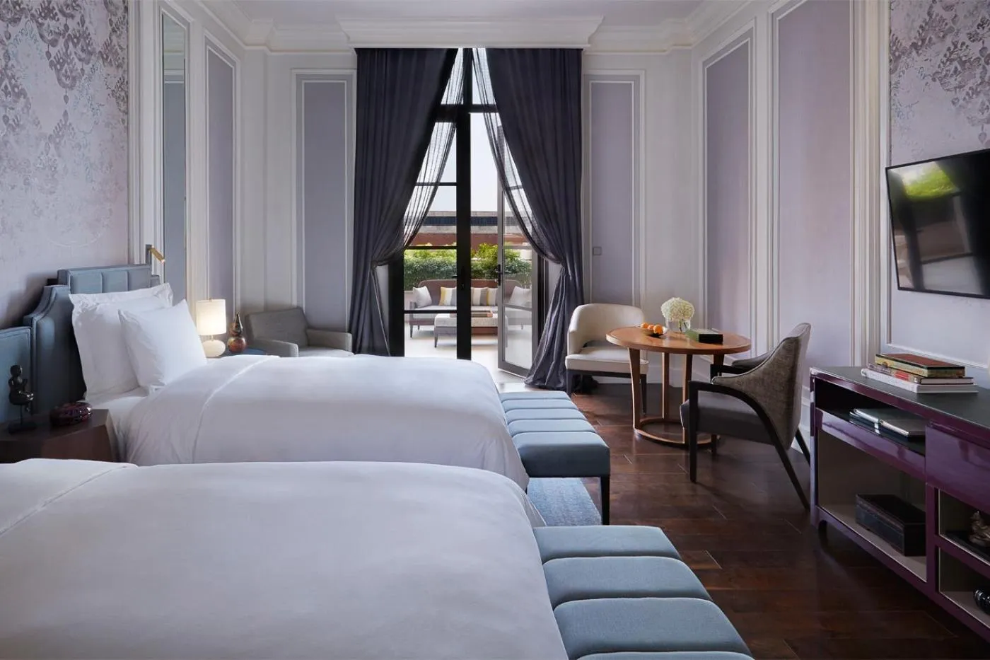 River view, Bed in The ERAVATI Sule Grand Yangon