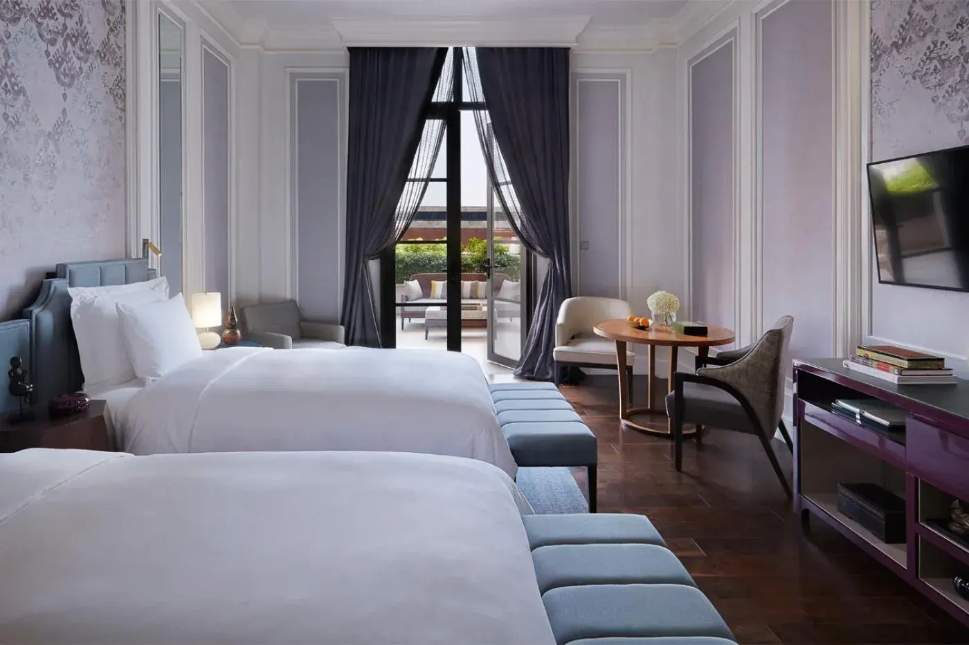 River view, Bed in The ERAVATI Sule Grand Yangon River view, Bed in The ERAVATI Sule Grand Yangon