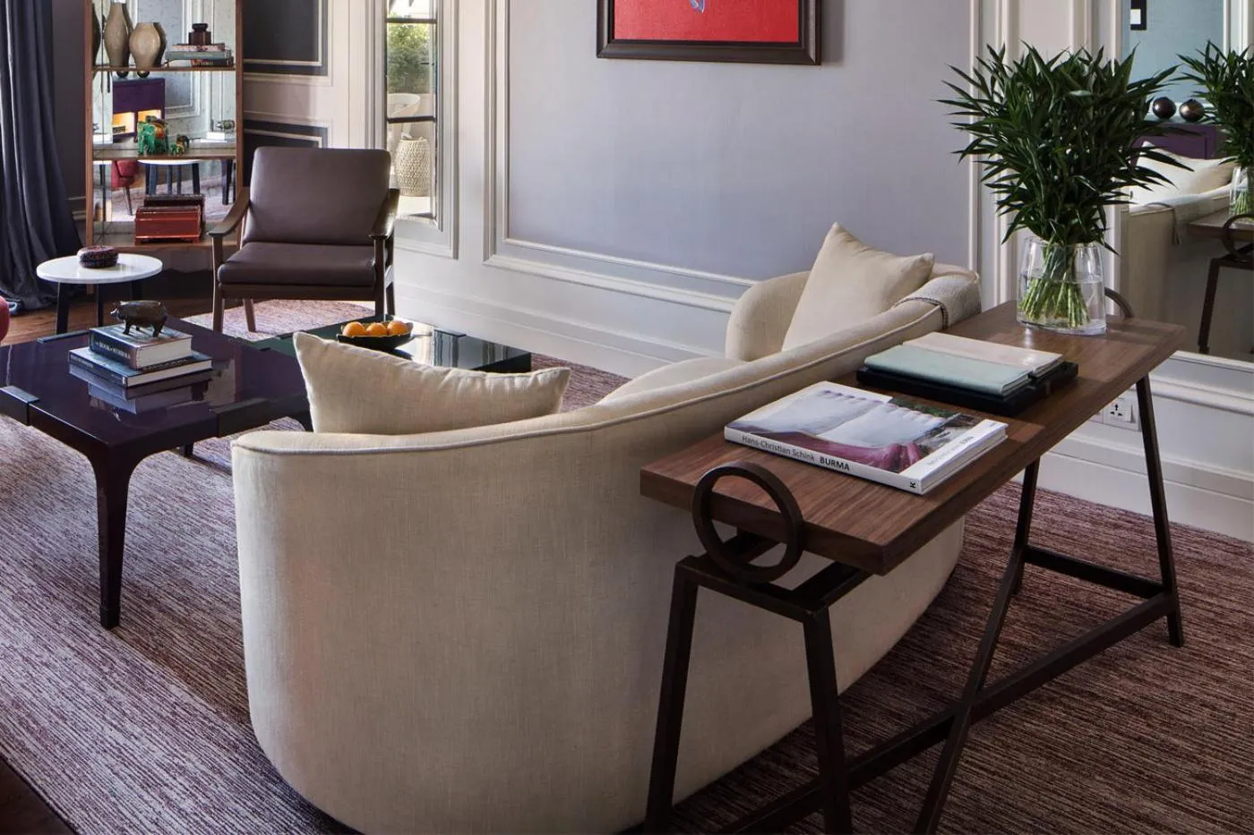 Garden view in The ERAVATI Sule Grand Yangon