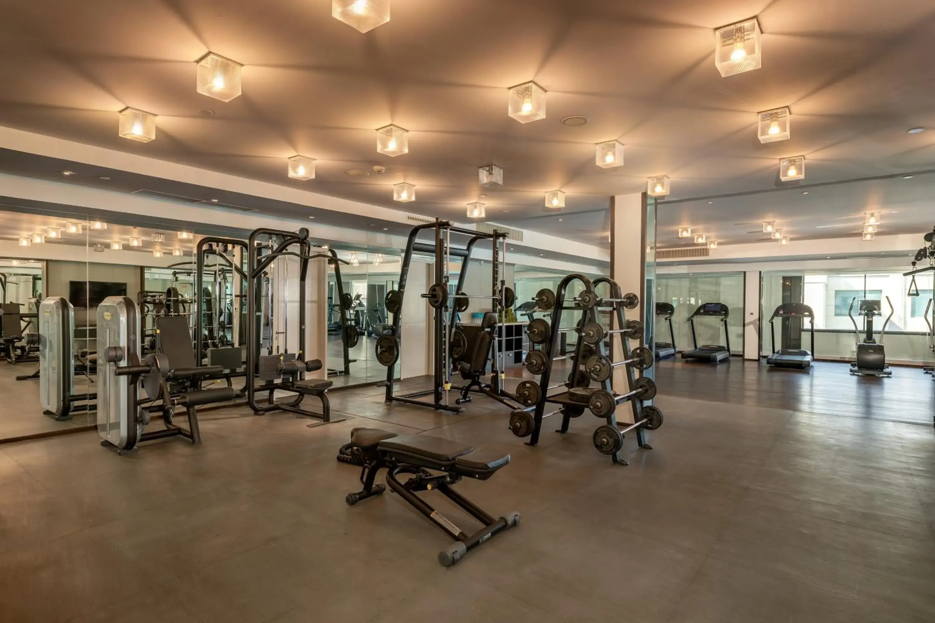 Fitness centre/facilities in The ERAVATI Sule Grand Yangon Fitness centre/facilities in The ERAVATI Sule Grand Yangon