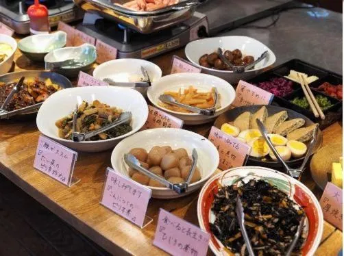 Food close-up in Hotel Terminal Inn