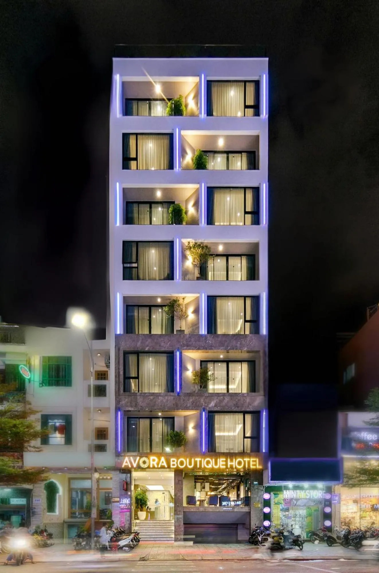 Property building in AVORA Boutique Hotel