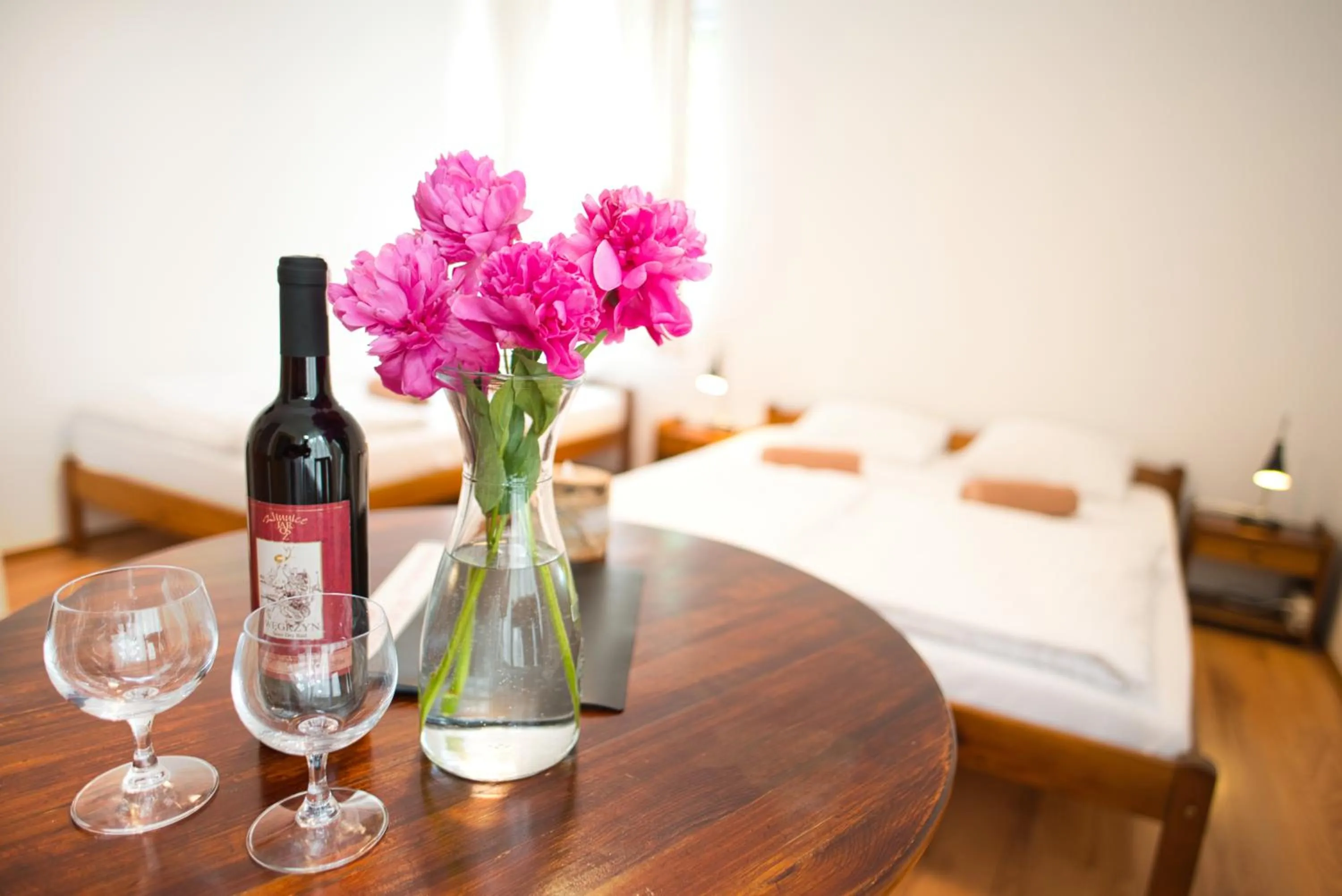 Bed in Gościniec Pięciu Stawów