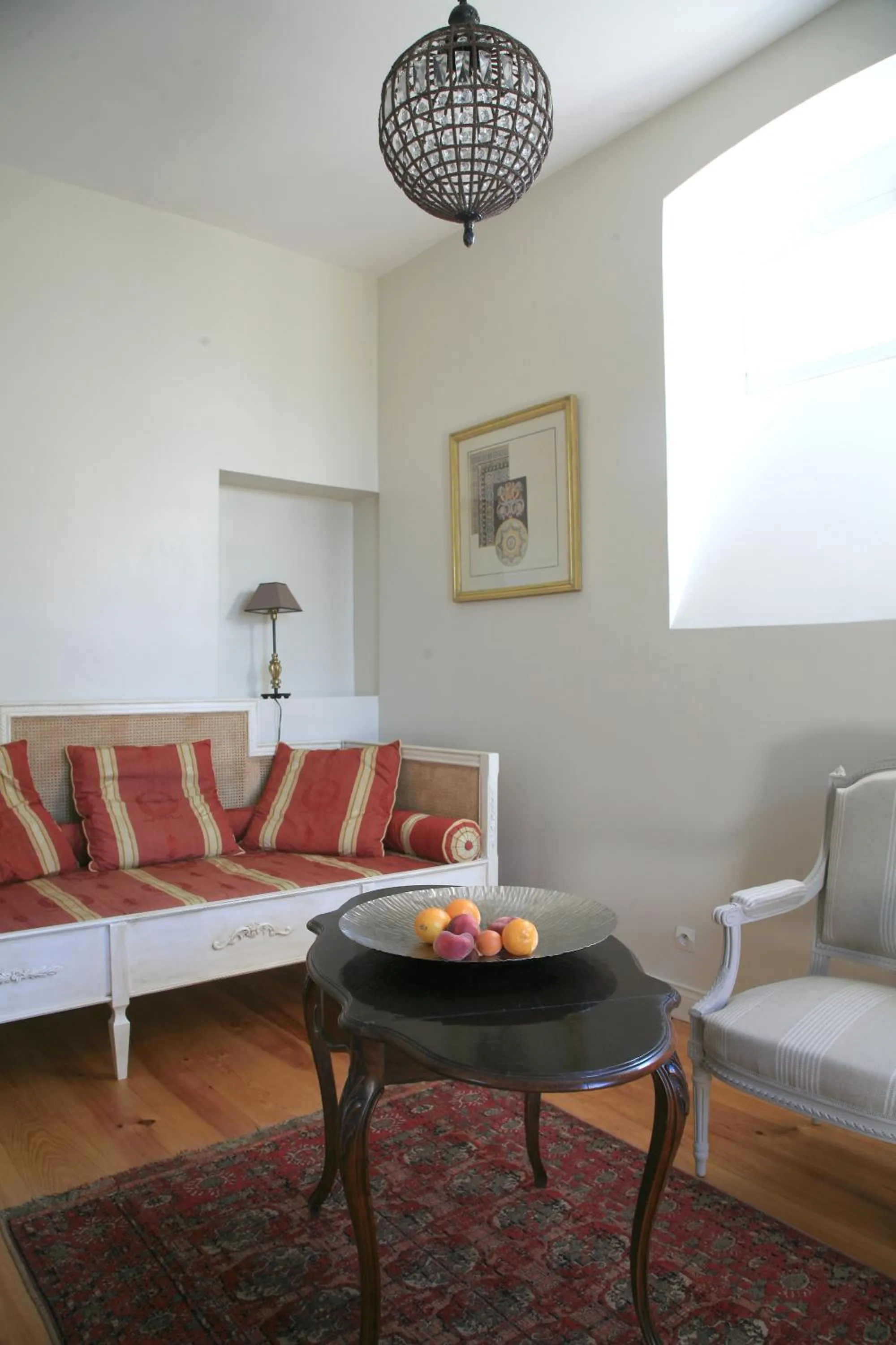 Seating area in Le Manoir de La Fieffe