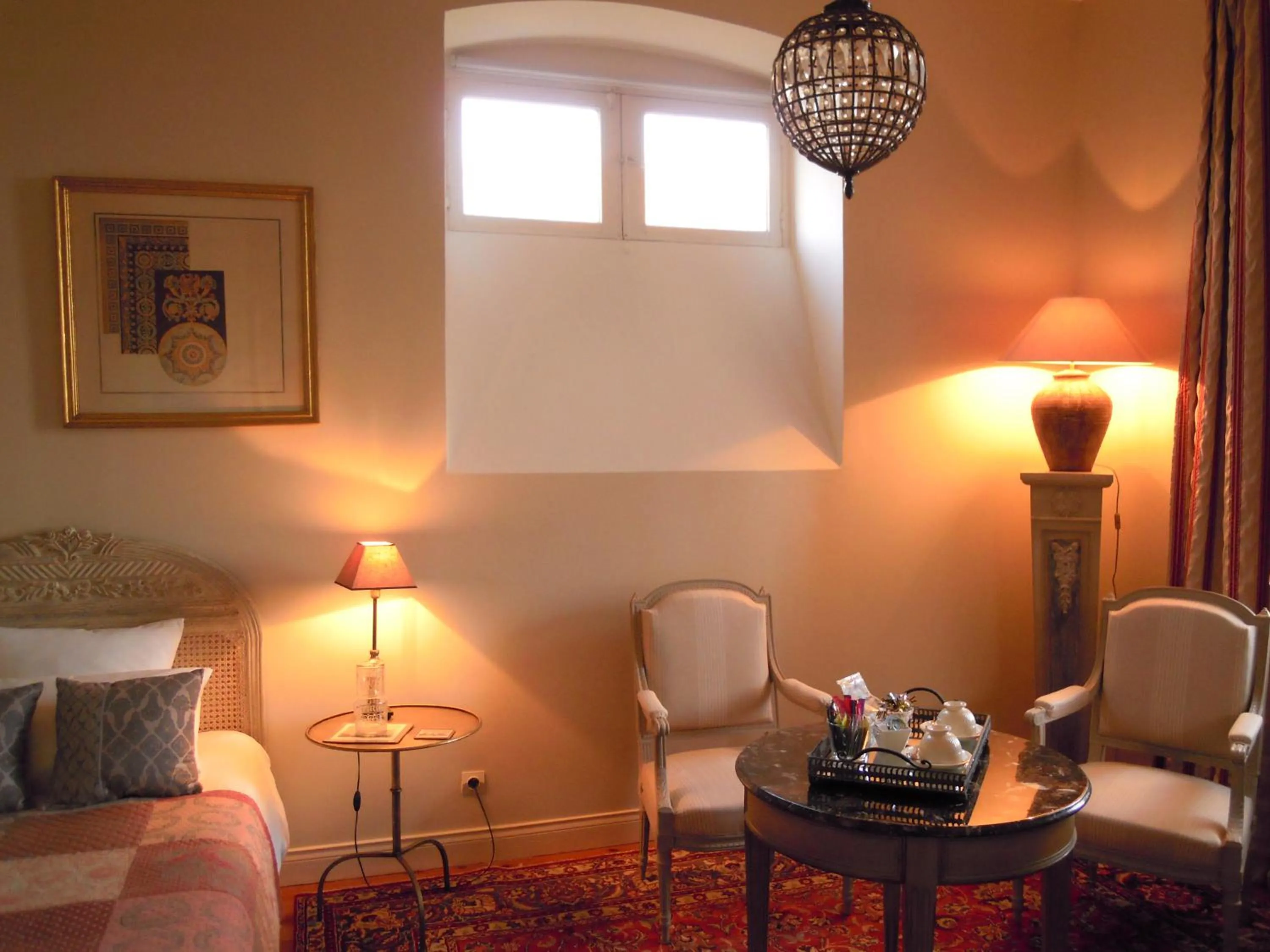 Coffee/tea facilities, Bed in Le Manoir de La Fieffe