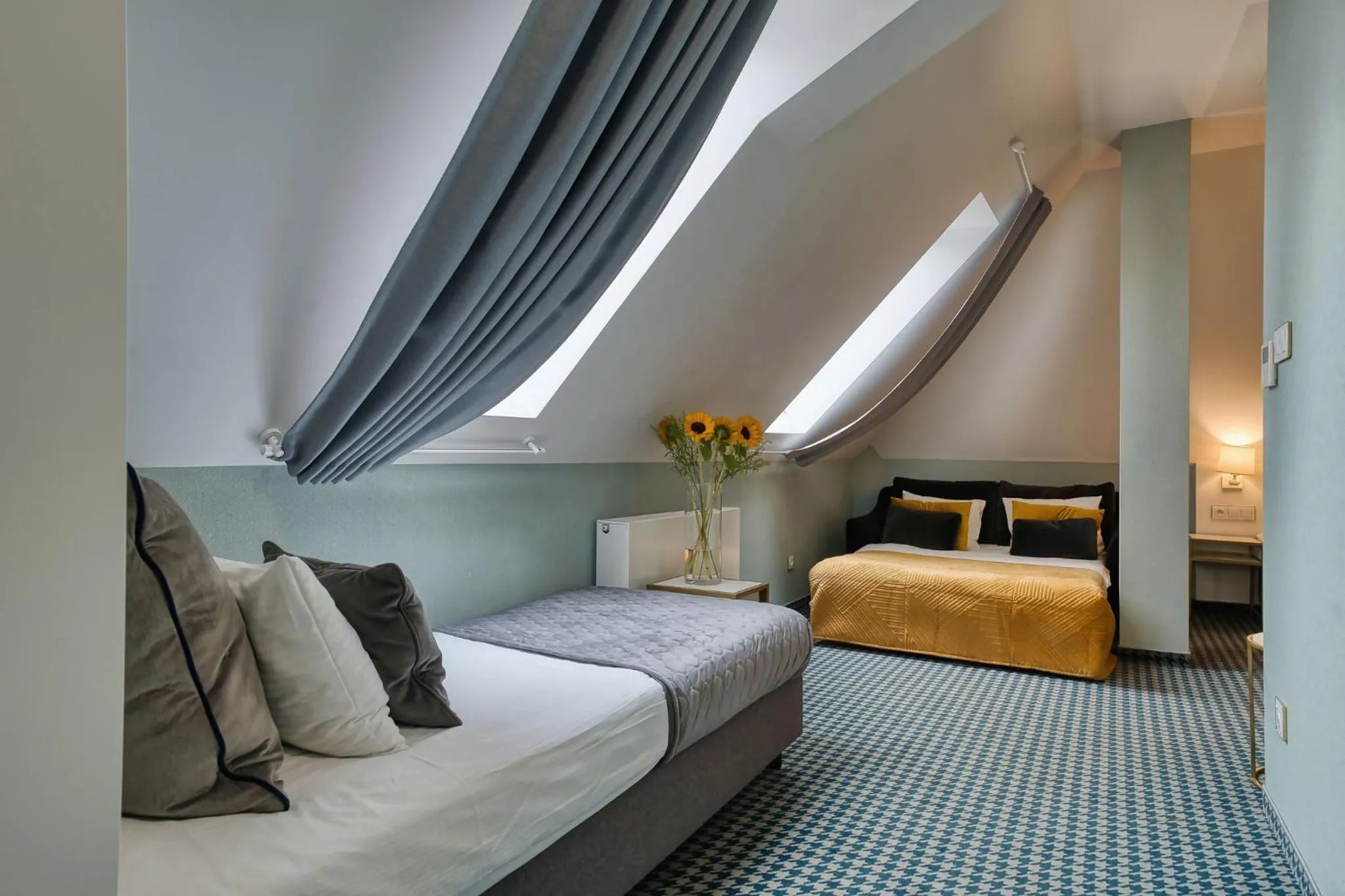 Bed in Hotel Villa Art Novis City Center