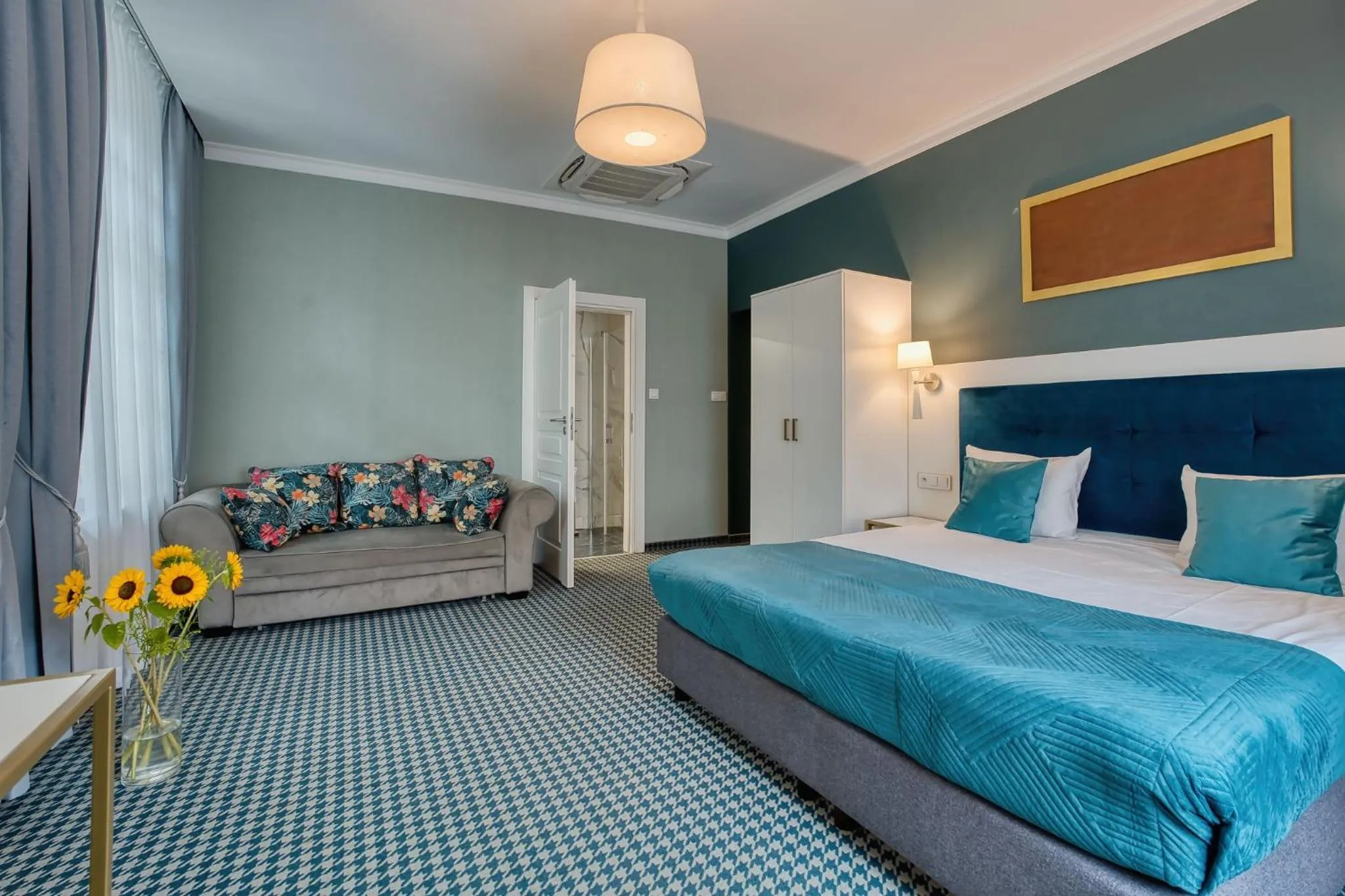 Bed in Hotel Villa Art Novis City Center