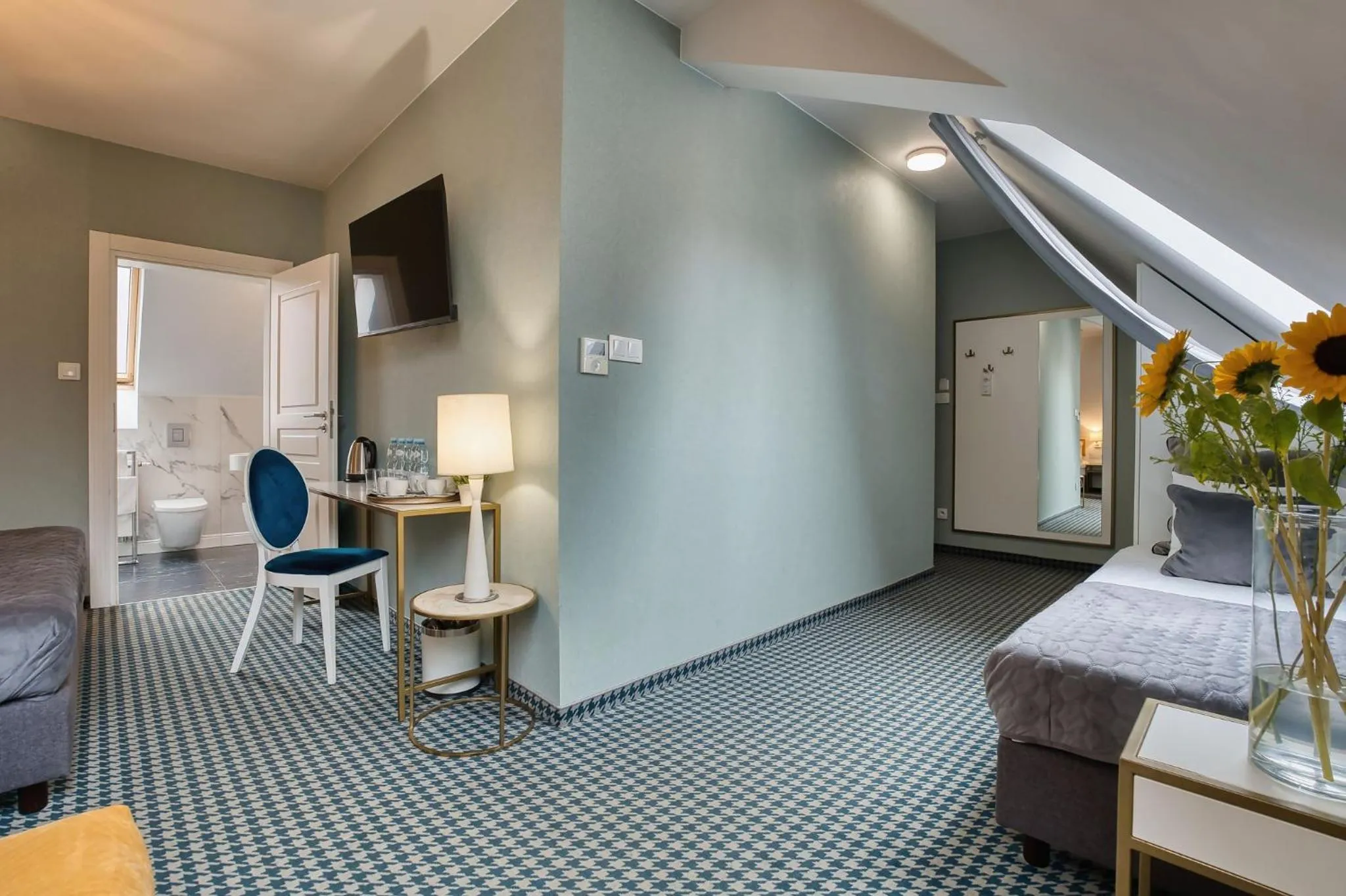 Bed in Hotel Villa Art Novis City Center