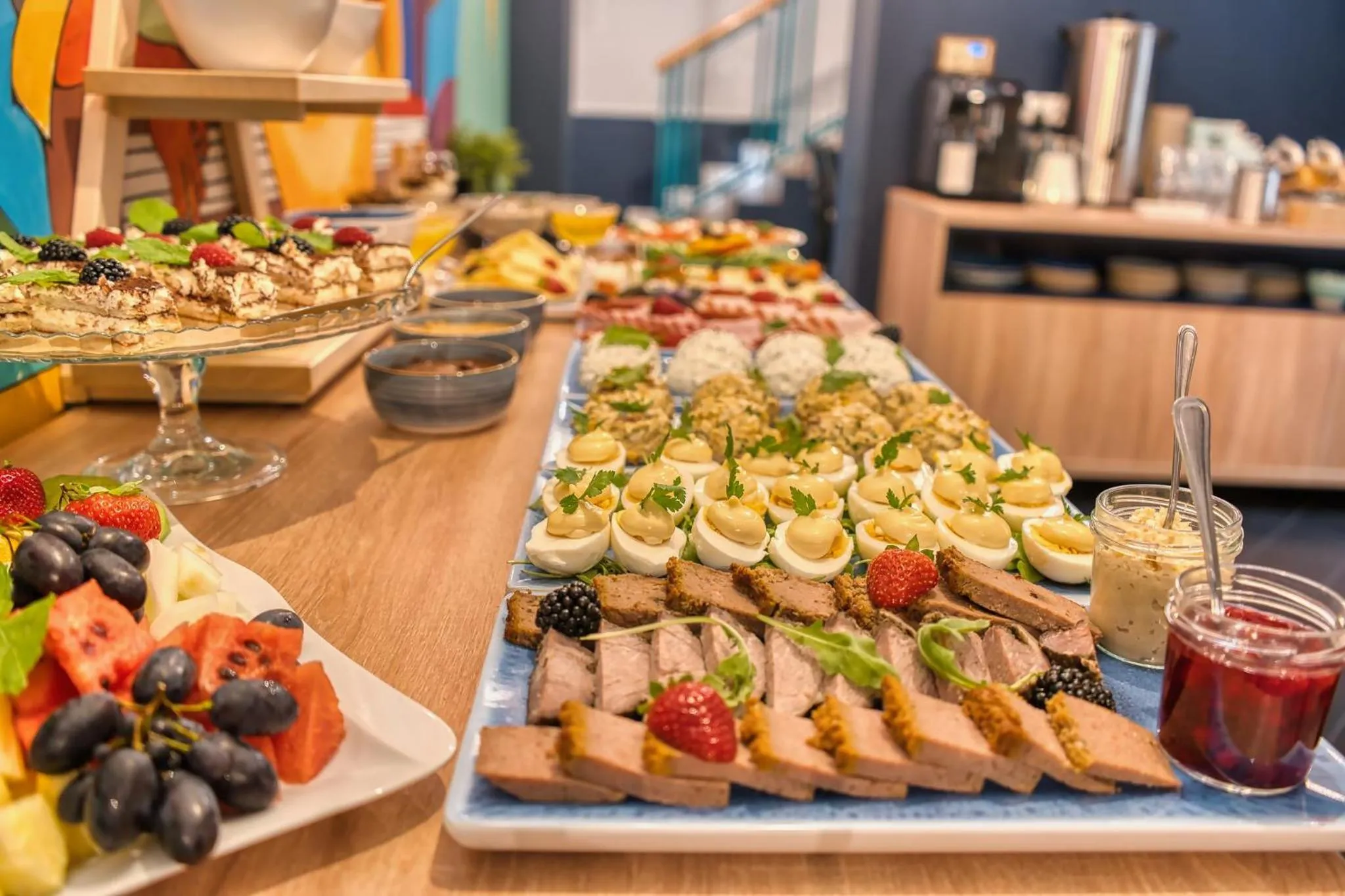 Breakfast in Hotel Villa Art Novis City Center