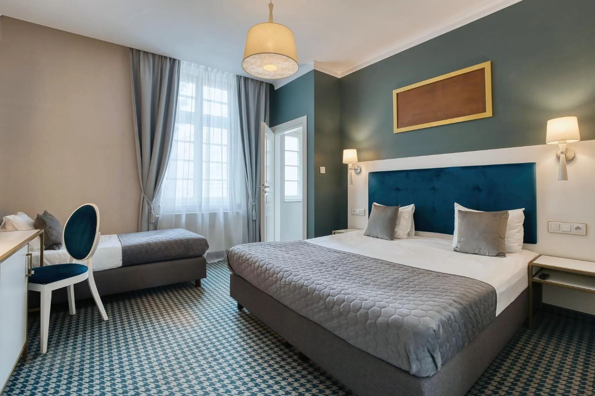 Bed in Hotel Villa Art Novis City Center