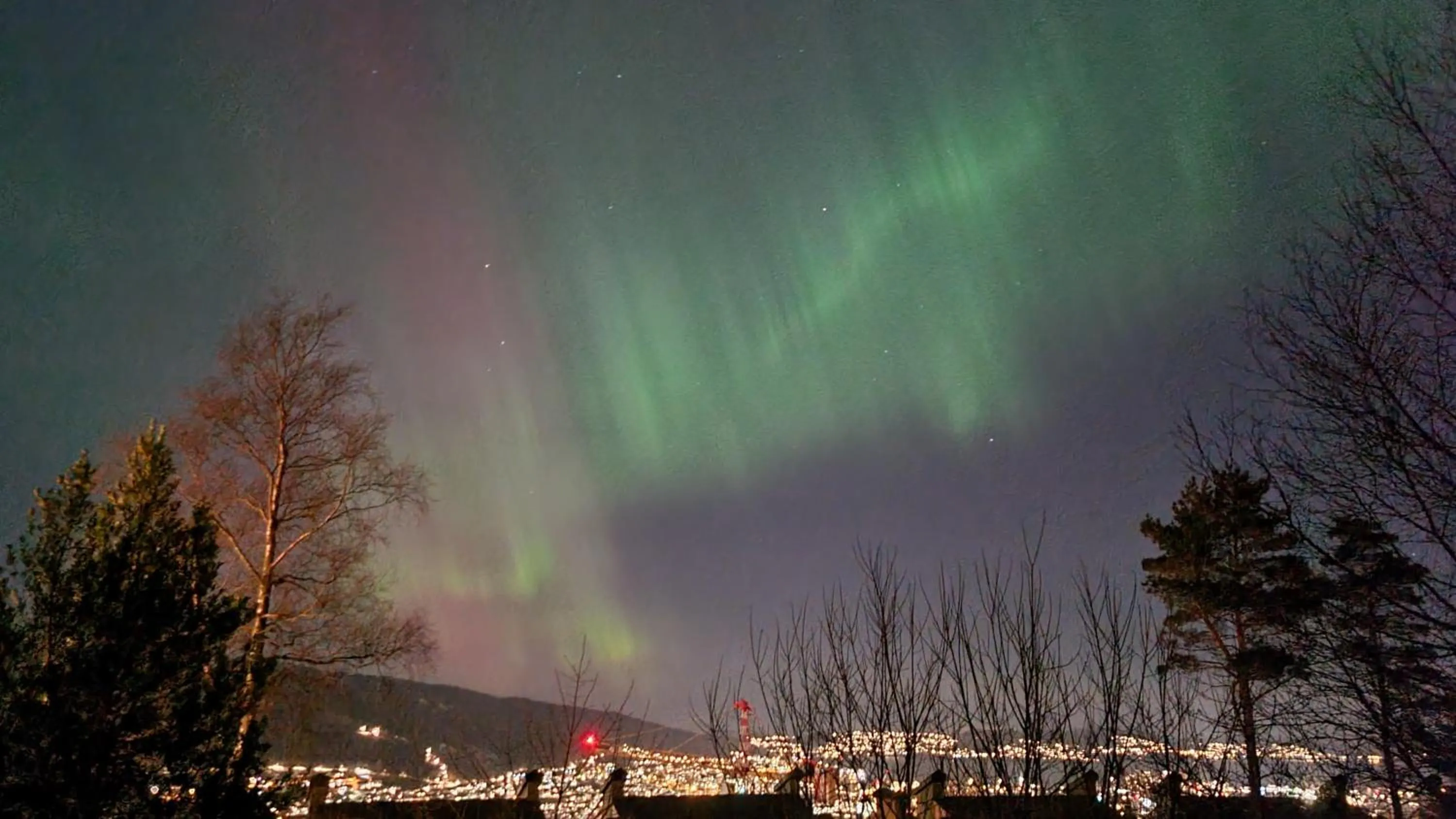 Natural landscape in Bergen Hostel Montana