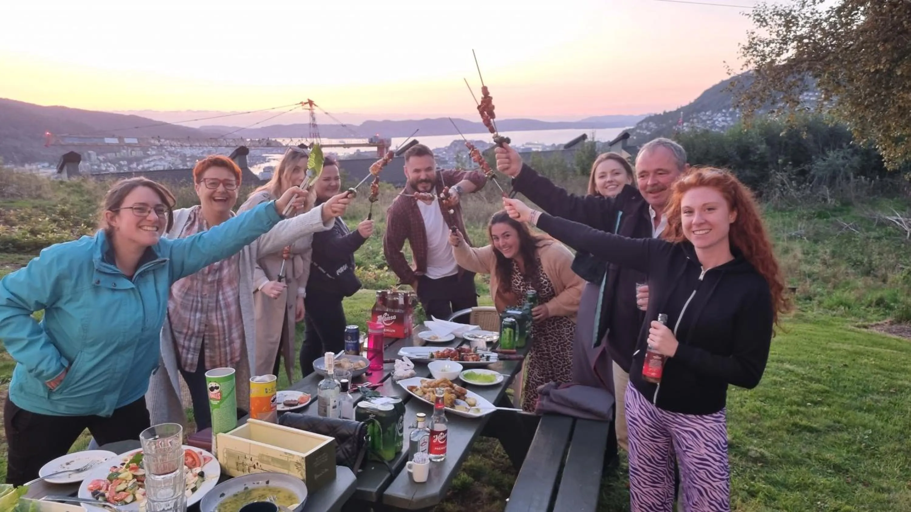 Day in Bergen Hostel Montana