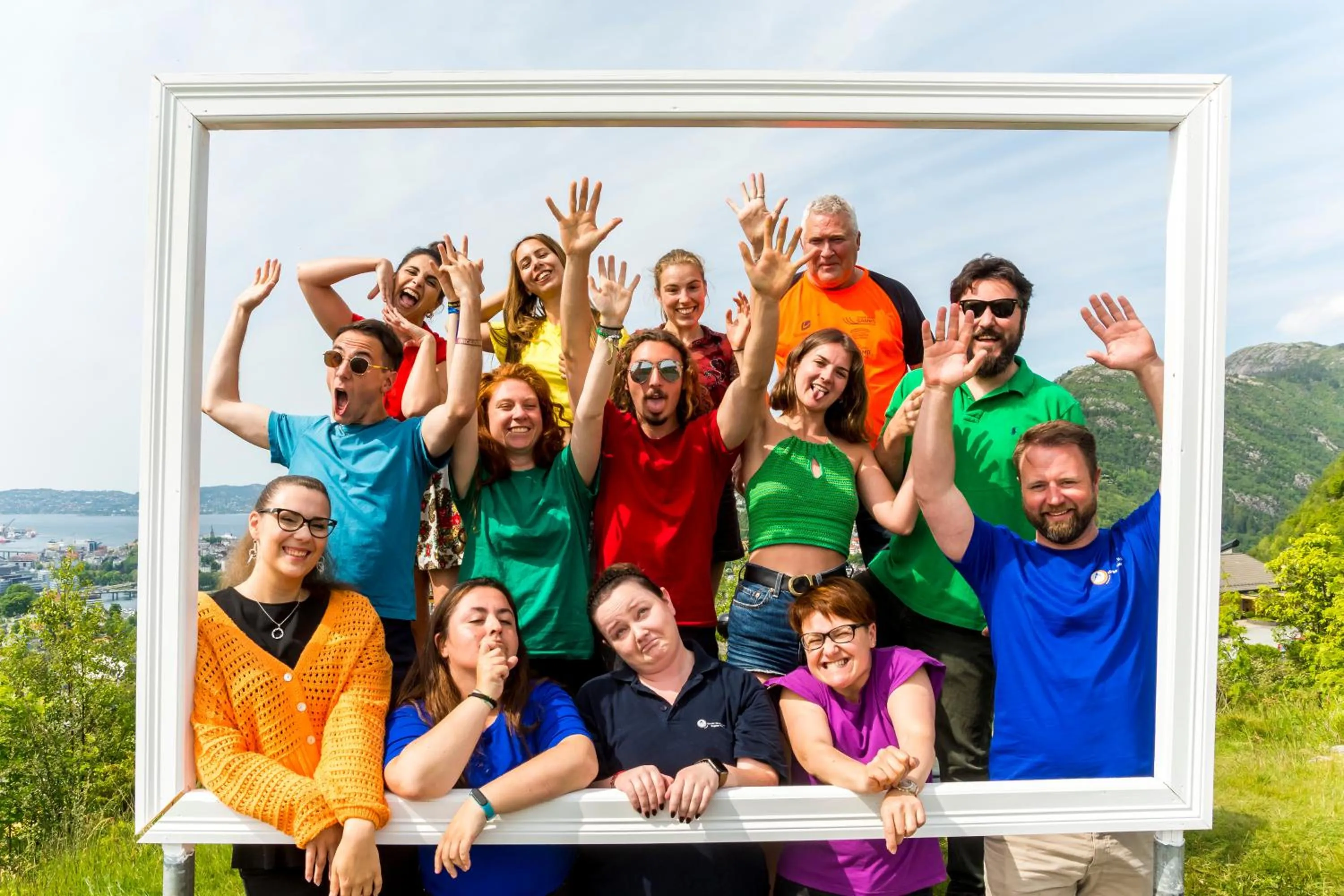 People in Bergen Hostel Montana