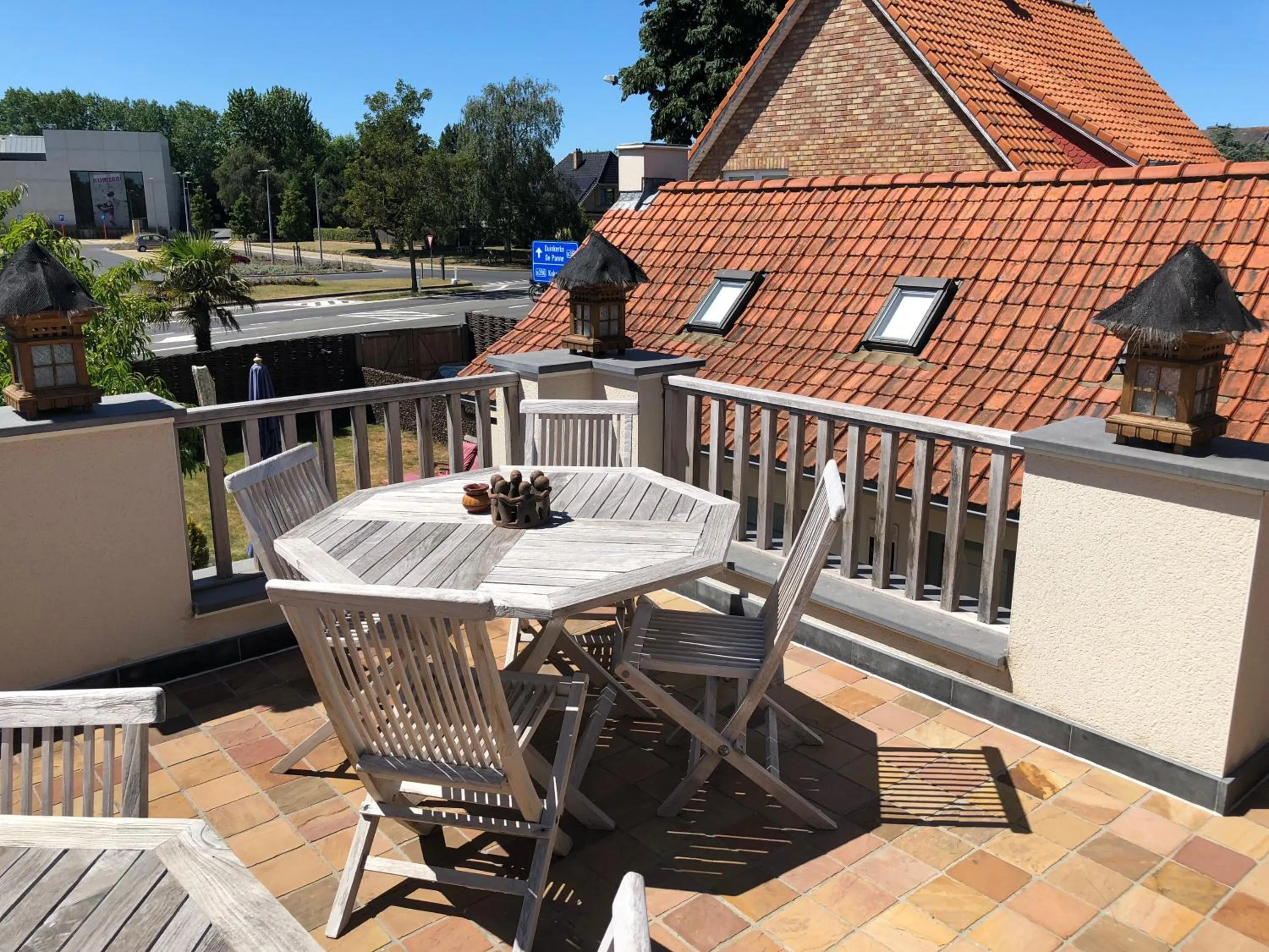 Balcony/Terrace in B&B Kudita