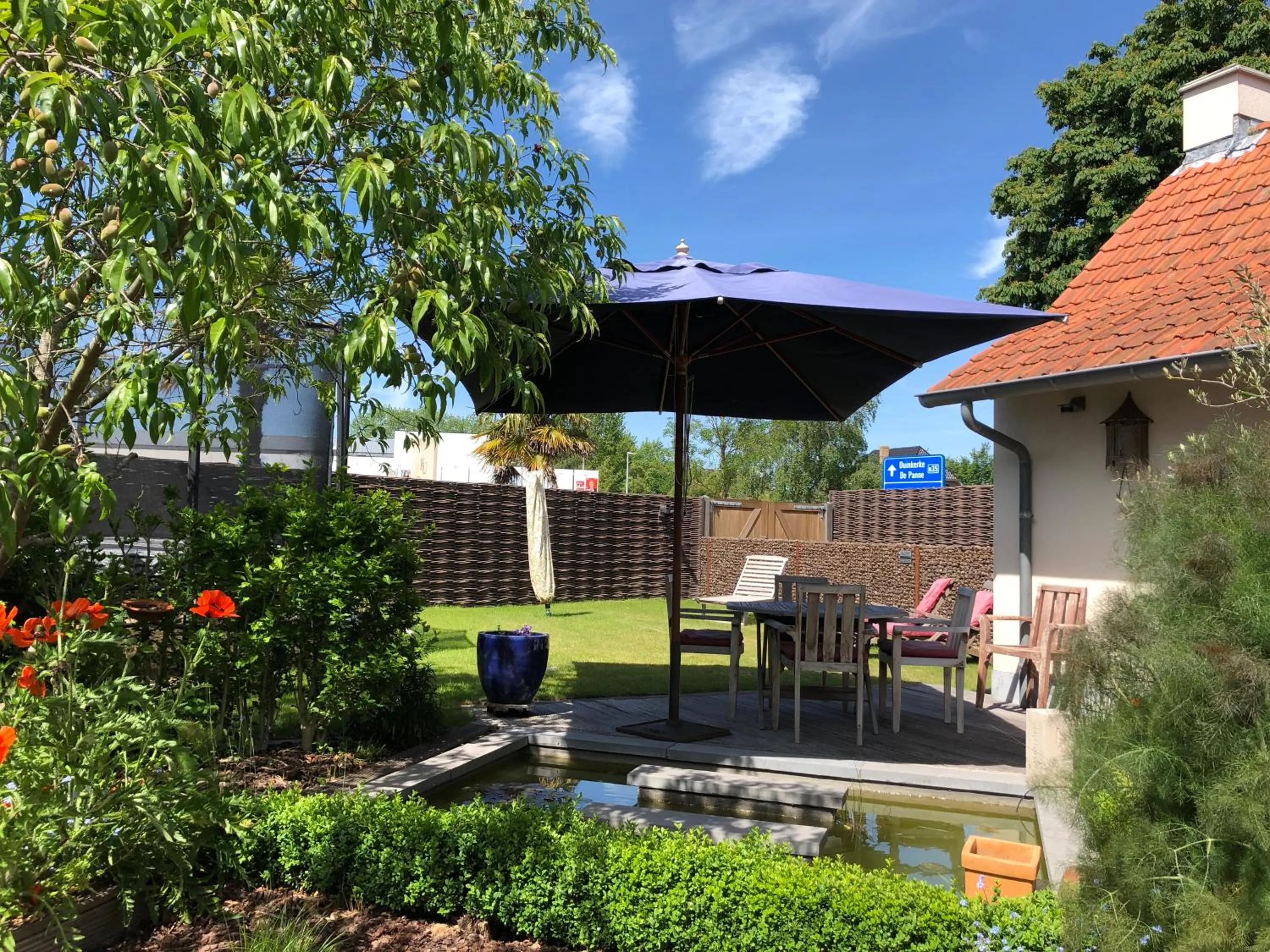 Garden in B&B Kudita