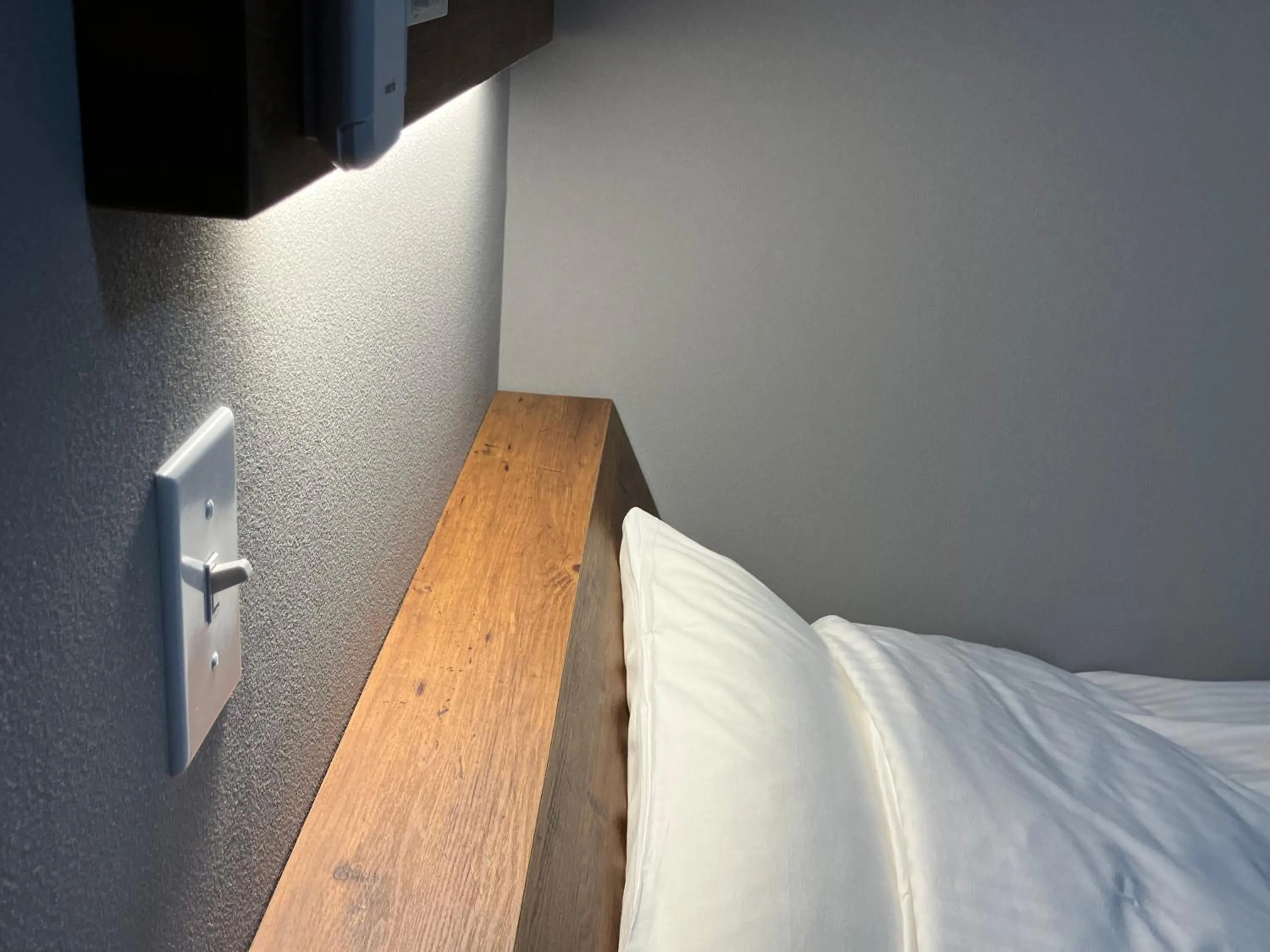 Bed in Atto Business Hotel Ichinoseki