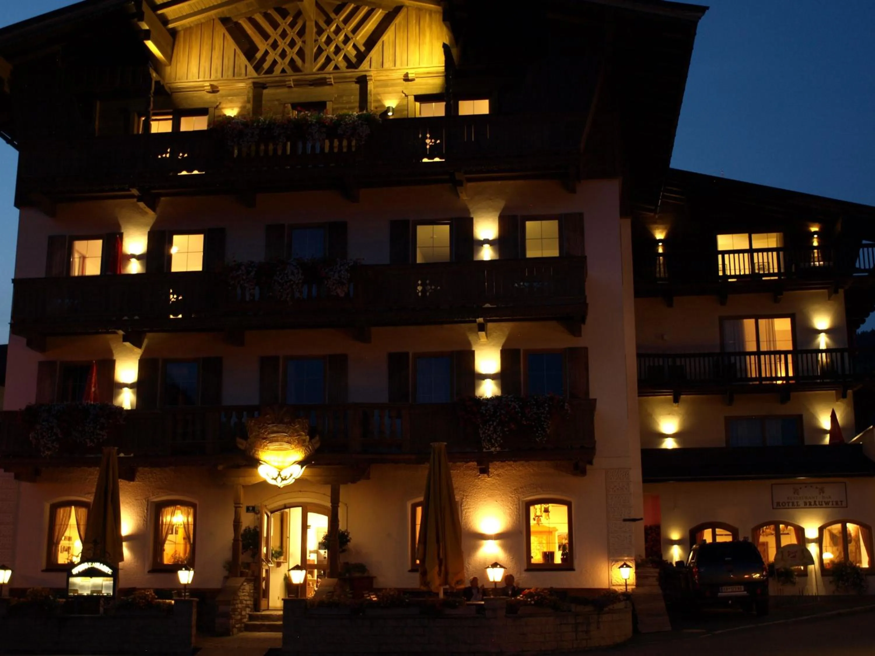 Facade/entrance in Hotel Bräuwirt