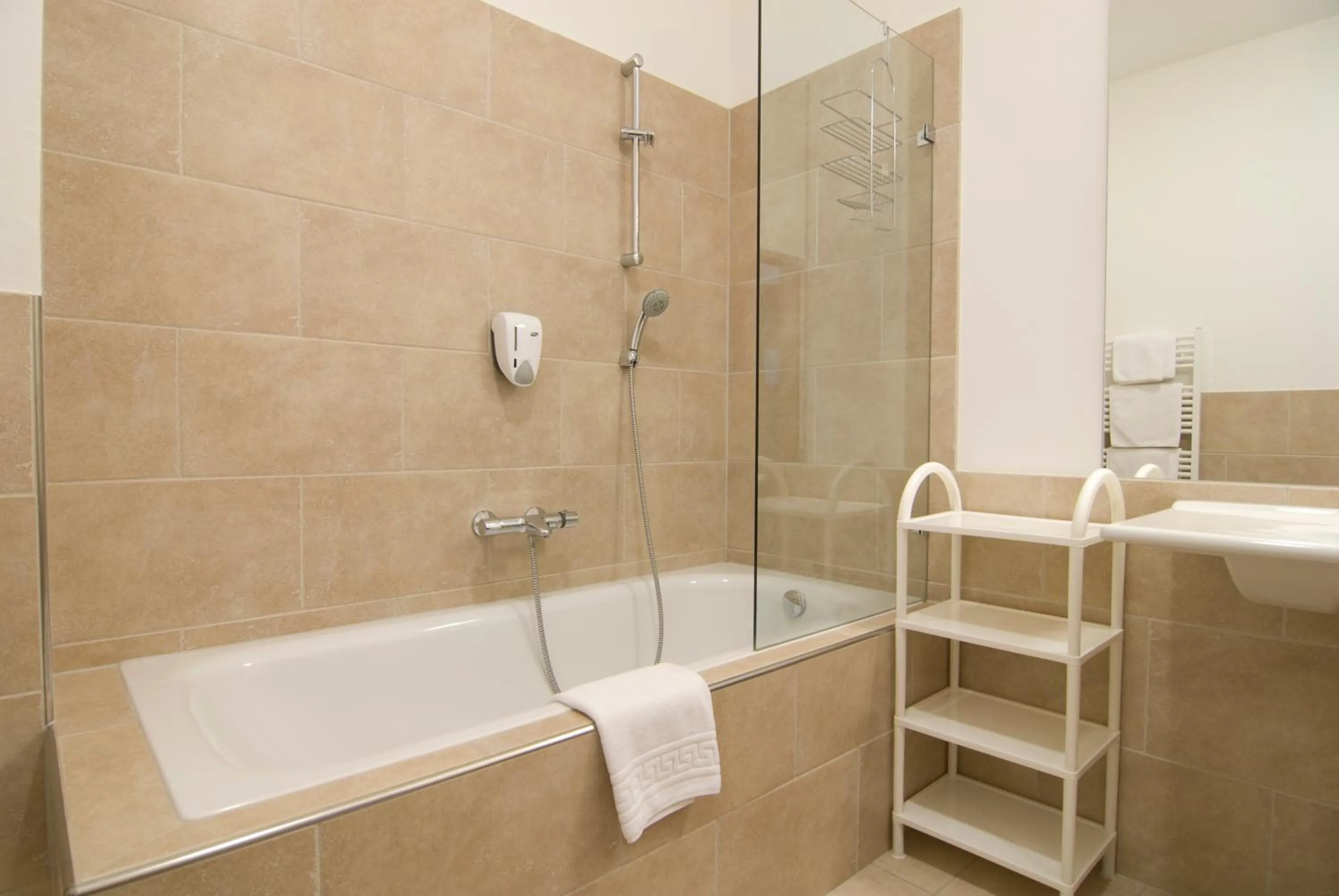 Bathroom in Hotel Bräuwirt