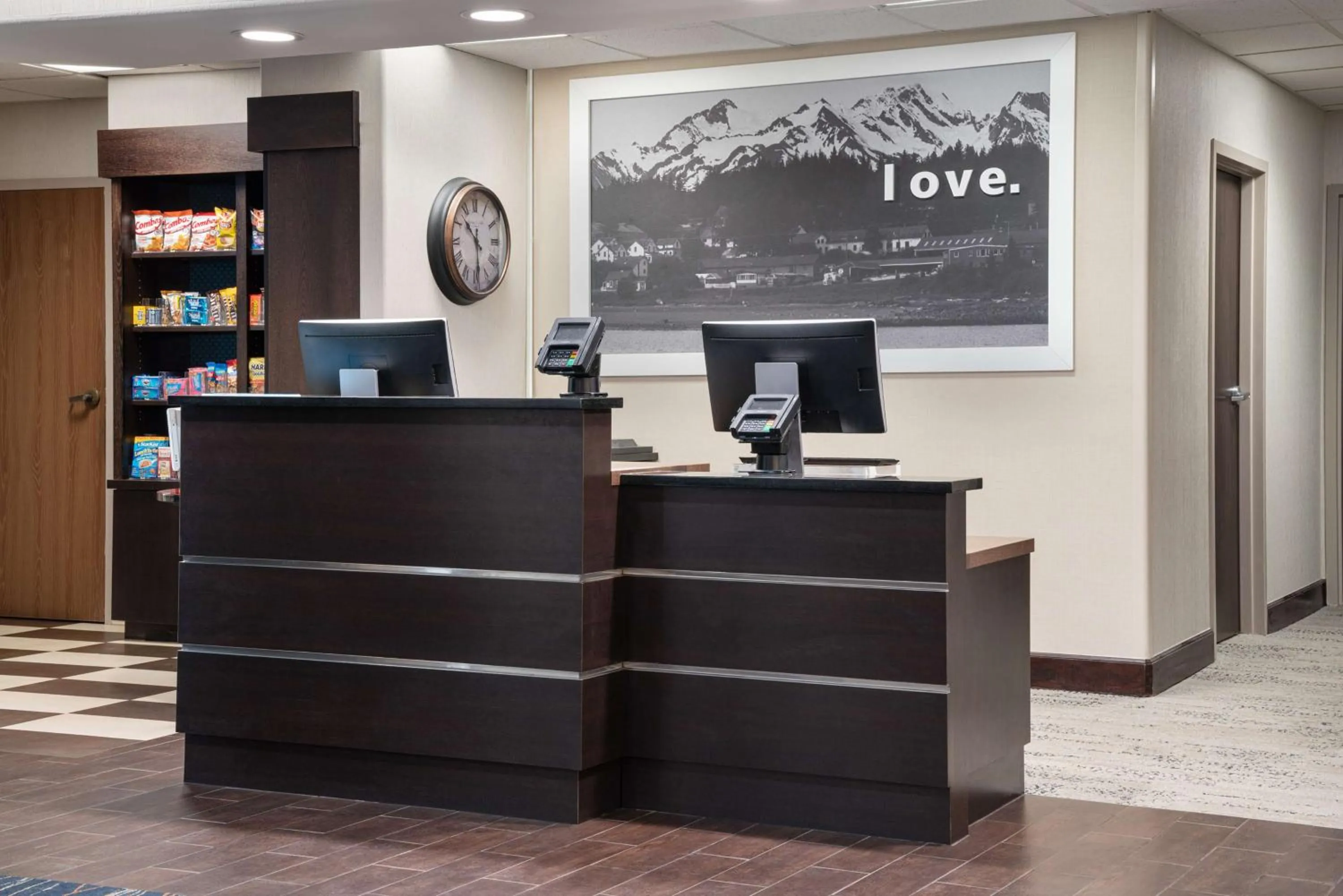 Lobby or reception in Hampton Inn Boulder/Louisville