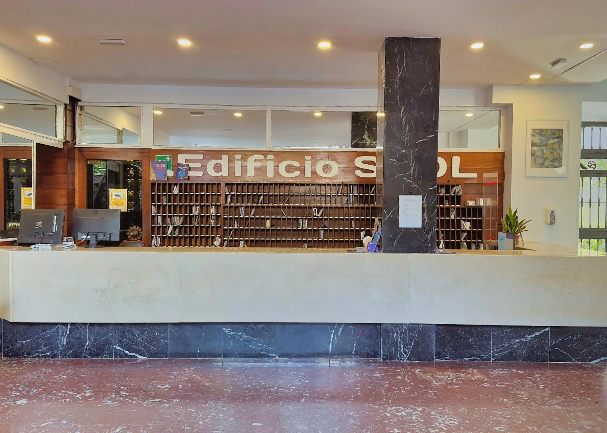 Lobby or reception in Skol 727 Lovely 2 Bedroom Duplex in Marbella Center