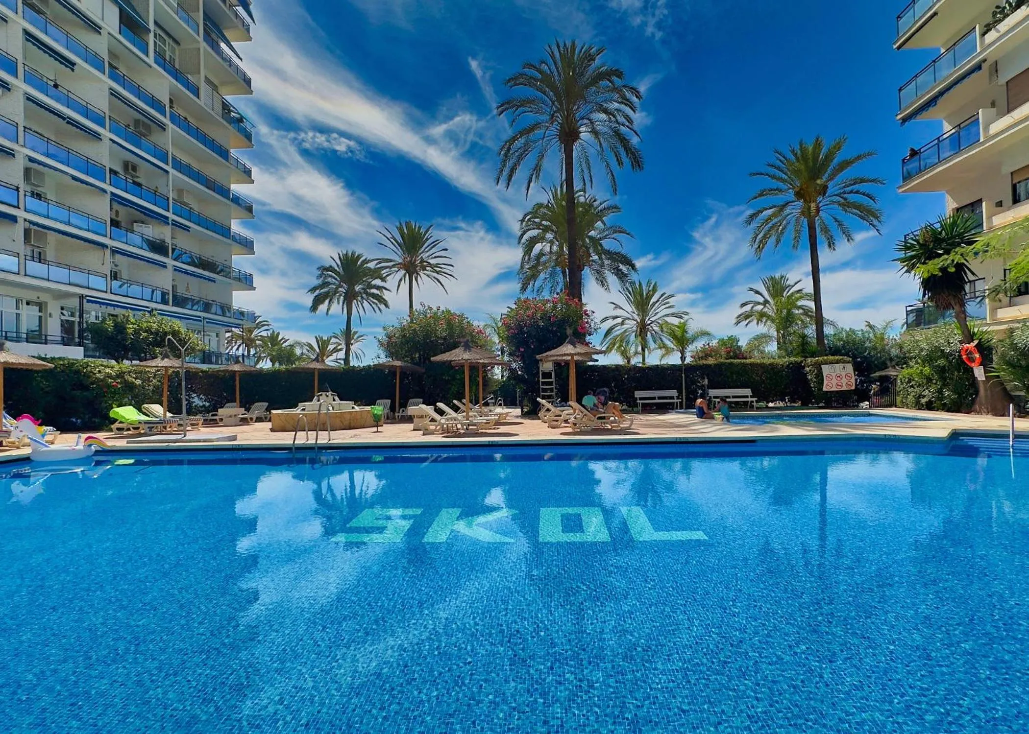 Swimming pool in Skol 727 Lovely 2 Bedroom Duplex in Marbella Center
