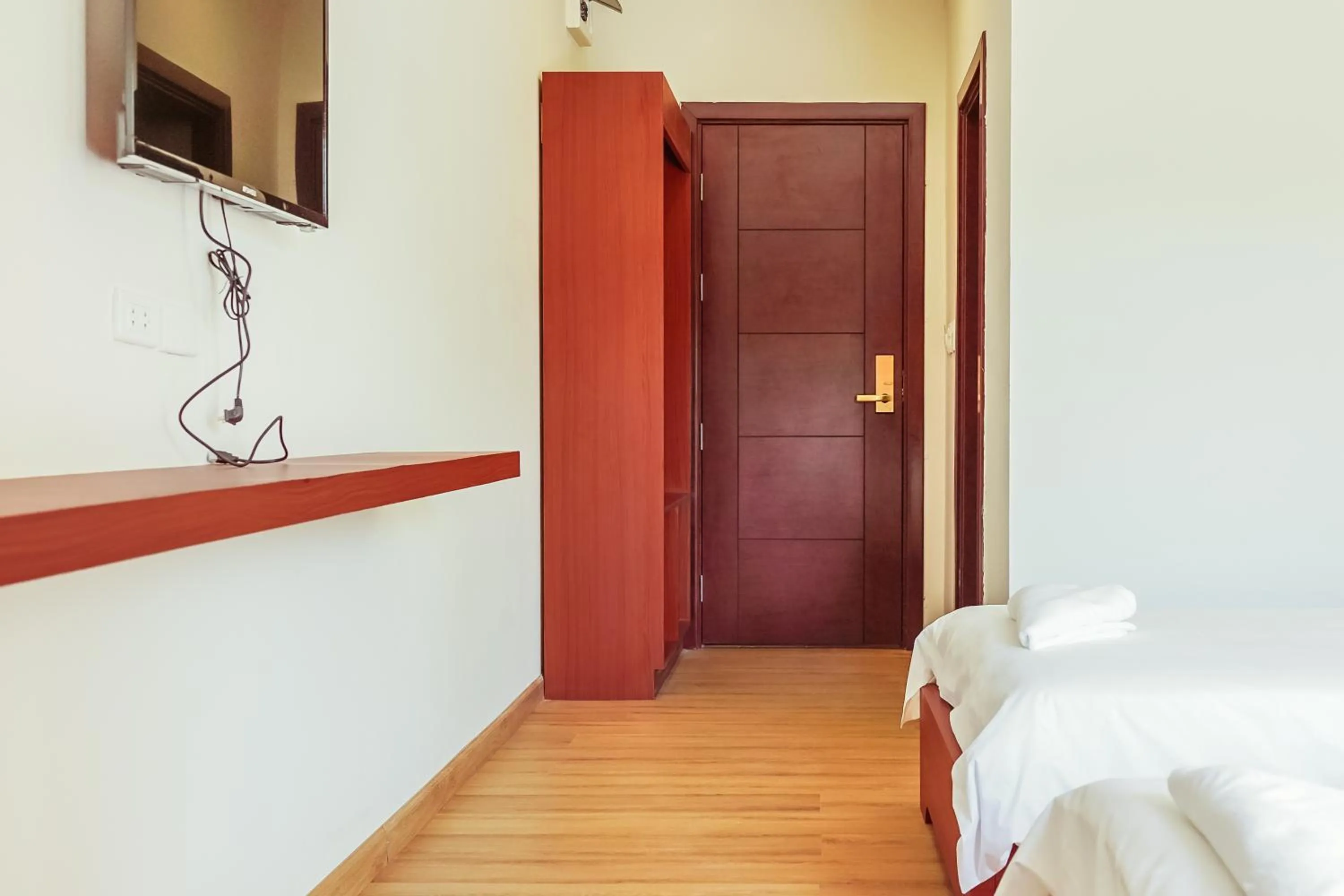 Bed in Douangpraseuth Hotel