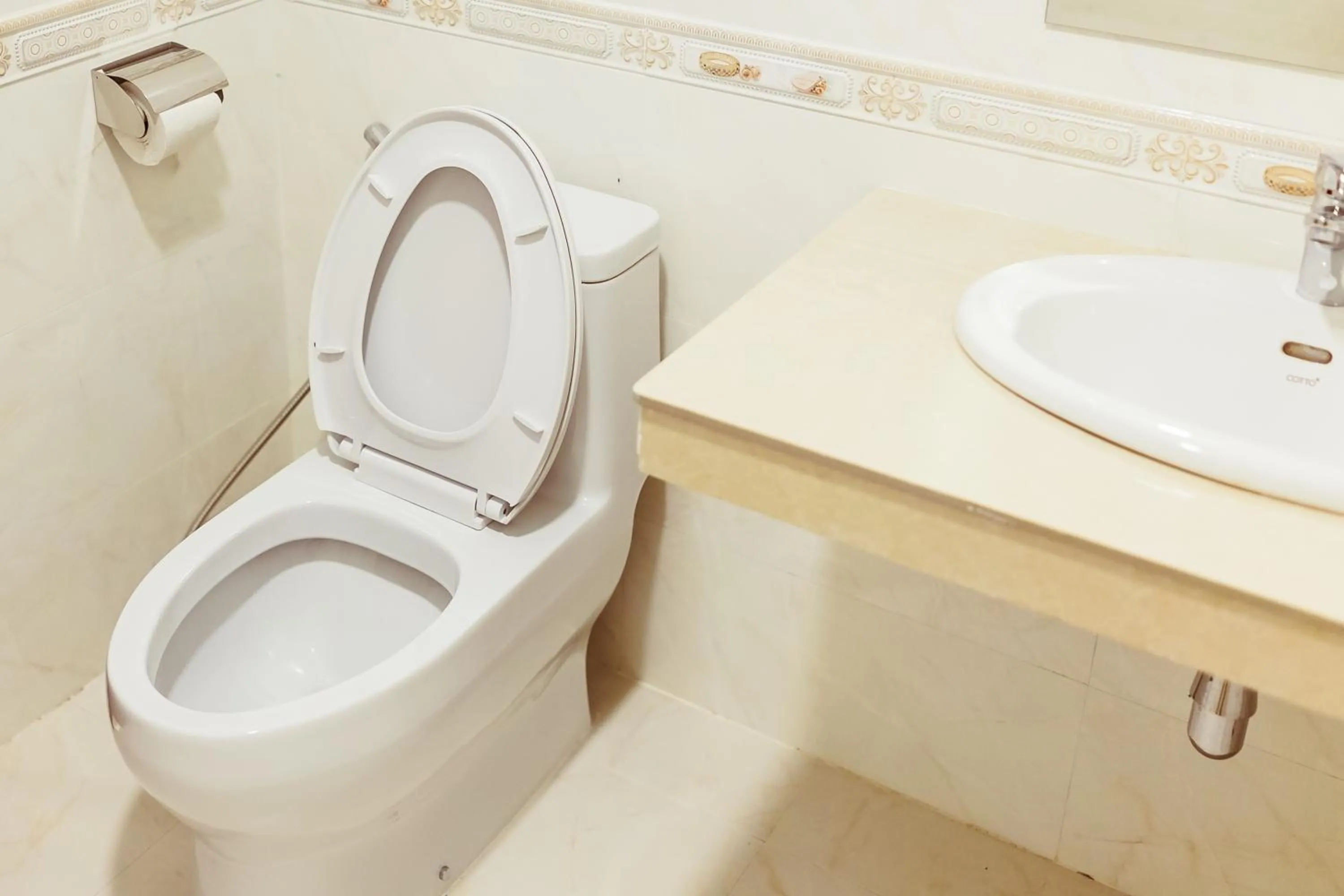 Bathroom in Douangpraseuth Hotel