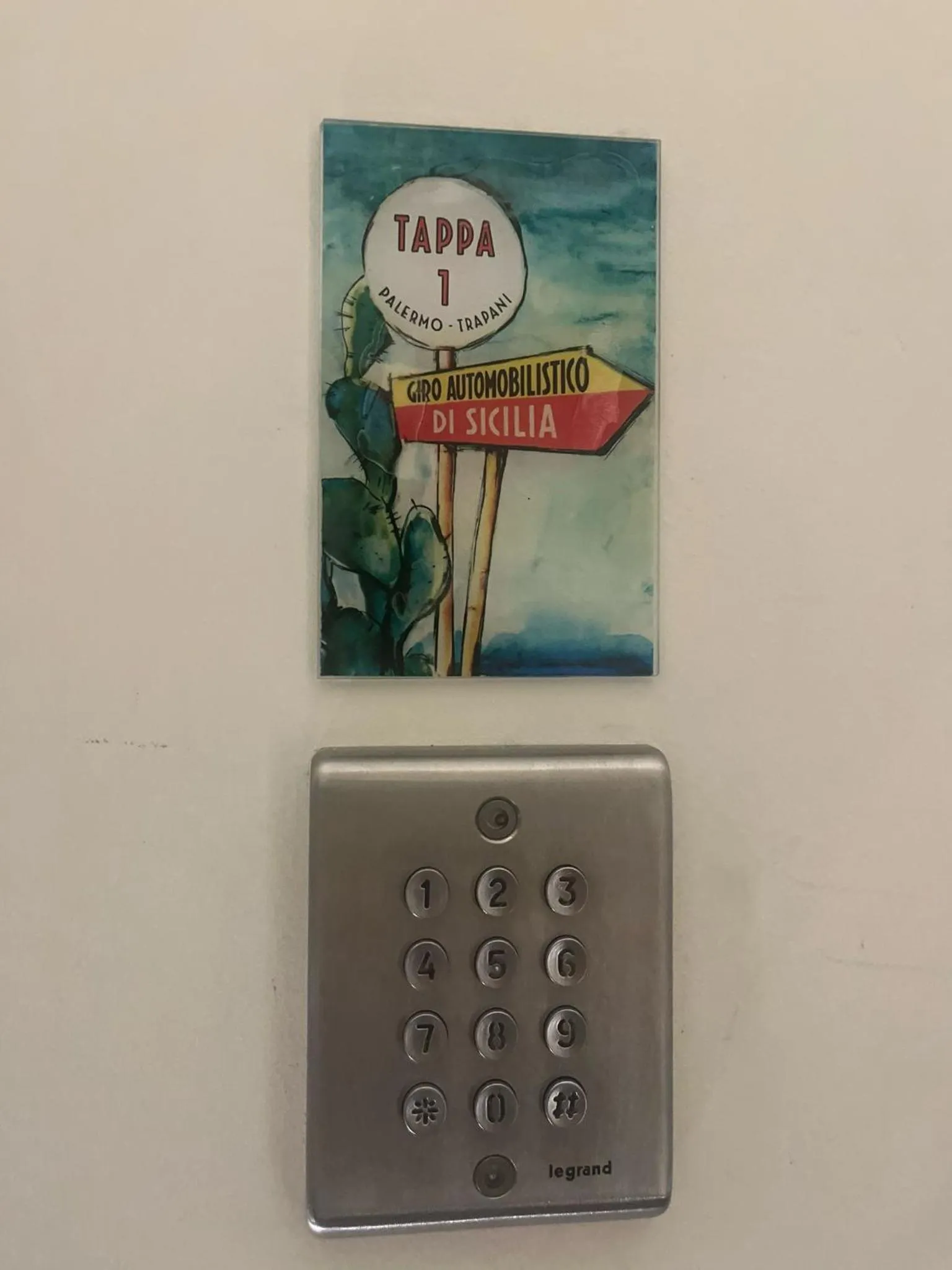 Decorative detail in Cinquecento B&B