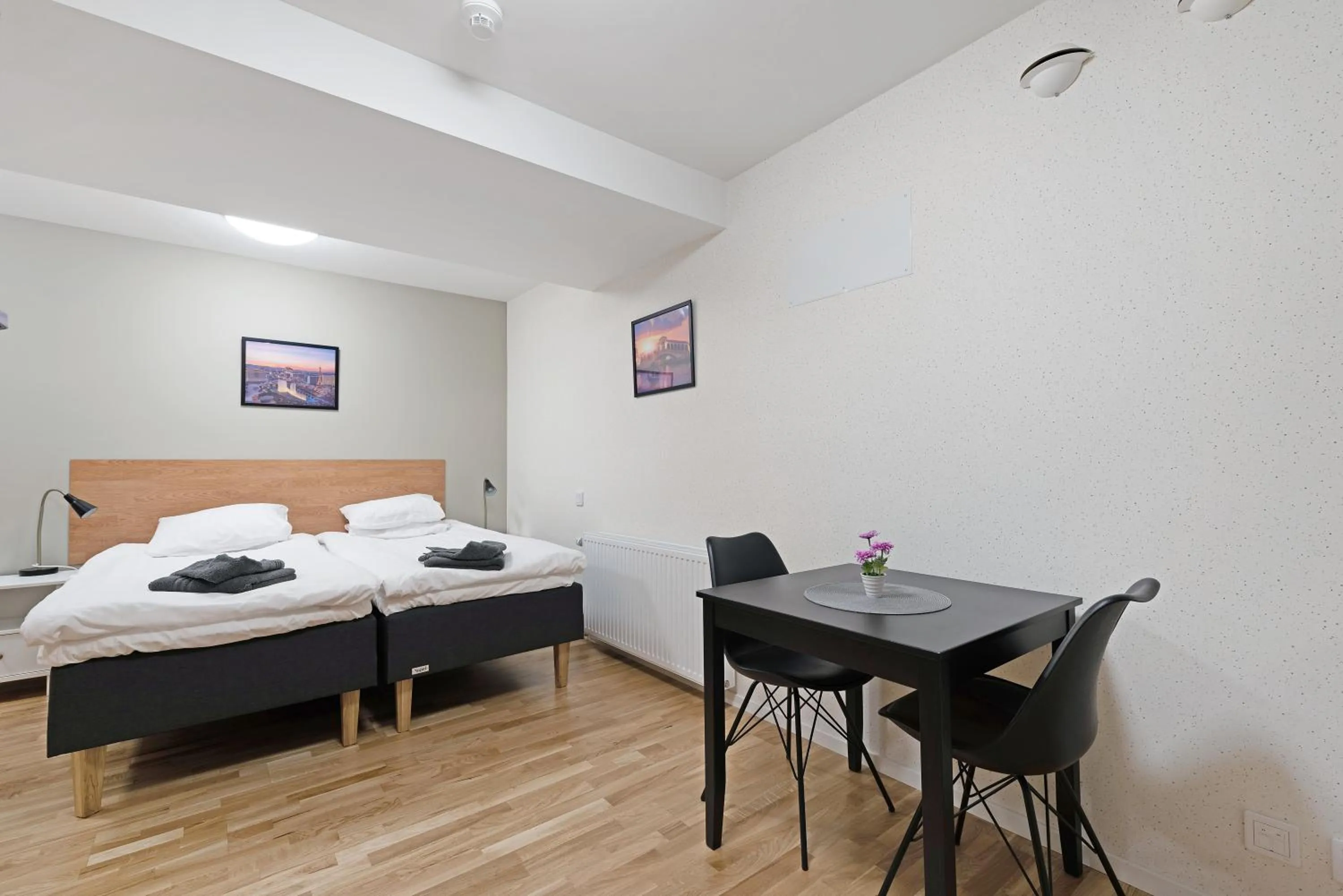 Bed in Chefens Hotell