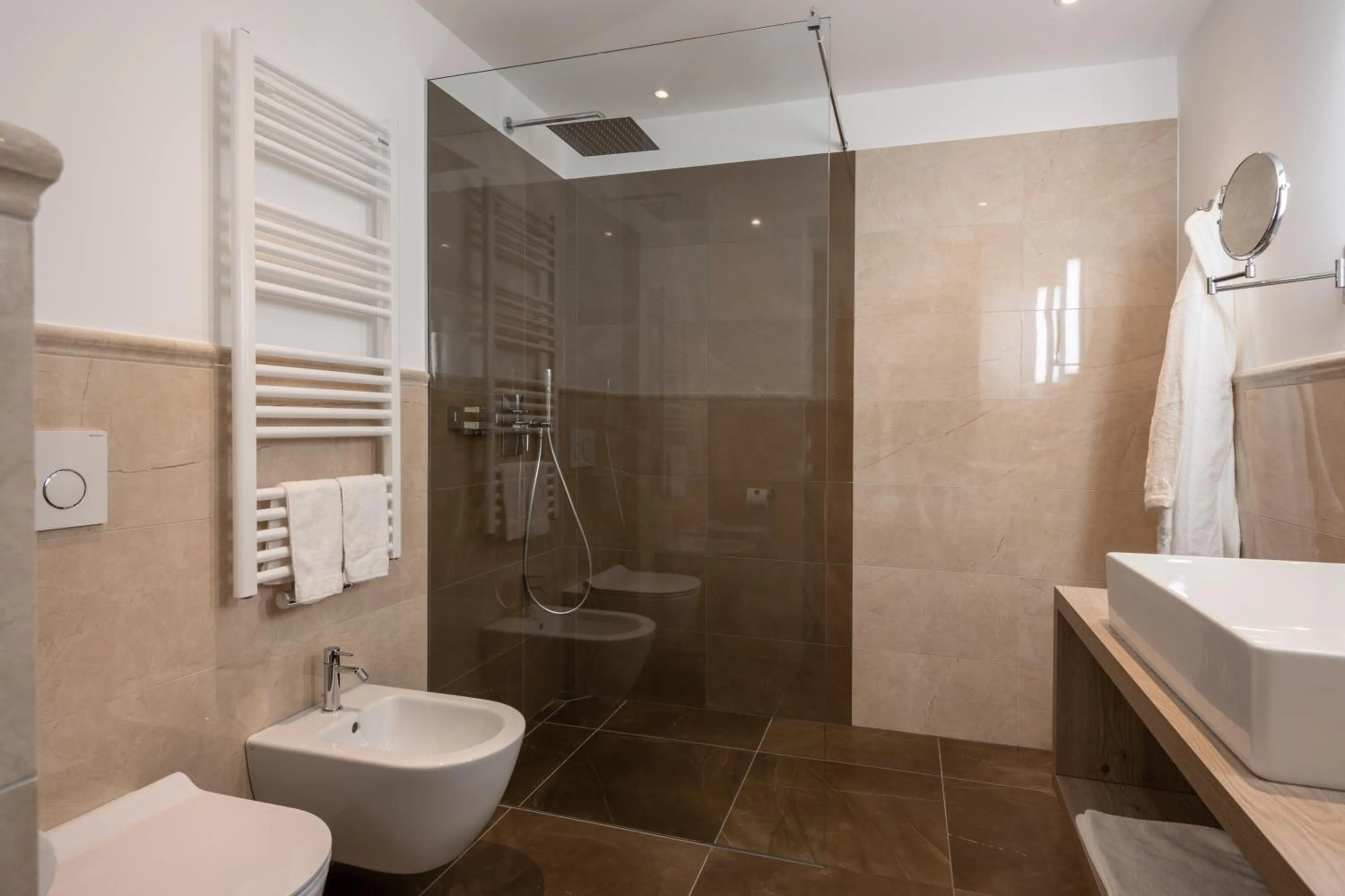 Bathroom in Historic Hotel Alte Goste