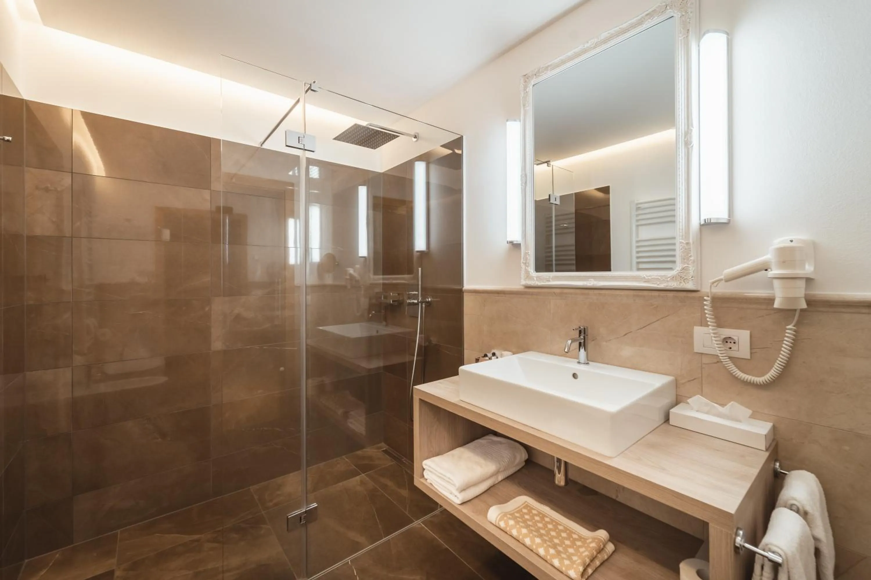 Bathroom in Historic Hotel Alte Goste