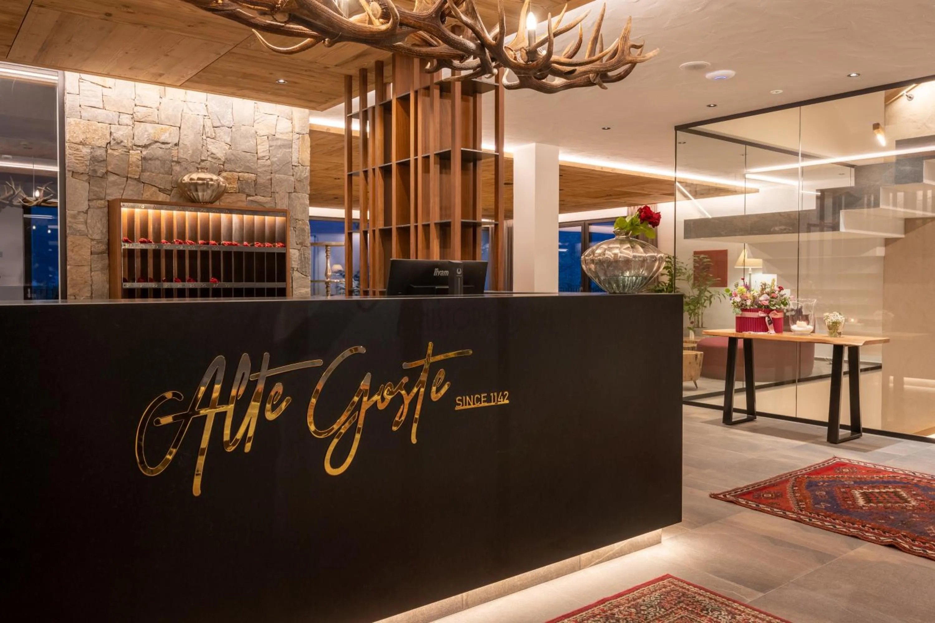 Lobby or reception in Historic Hotel Alte Goste