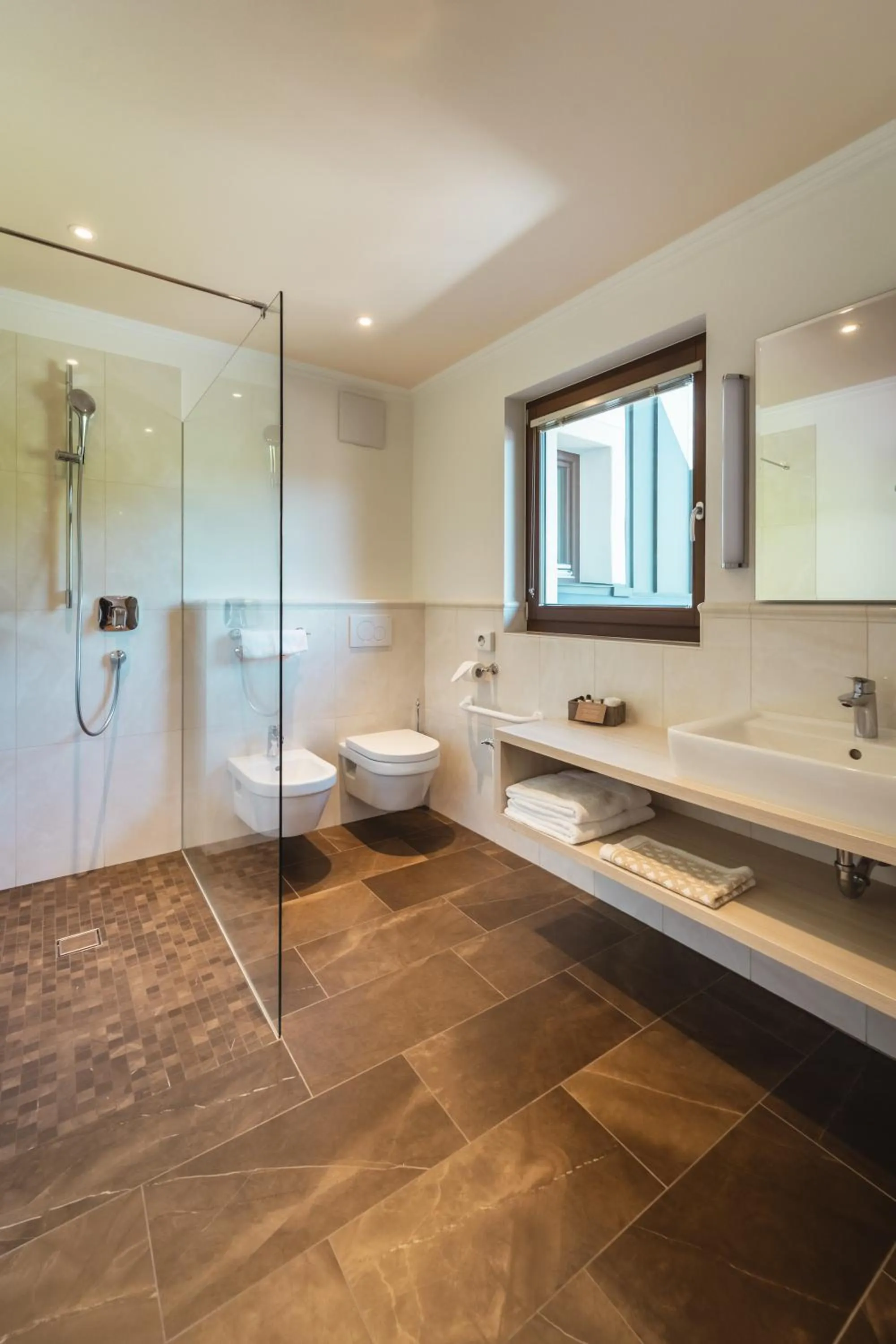 Bathroom in Historic Hotel Alte Goste