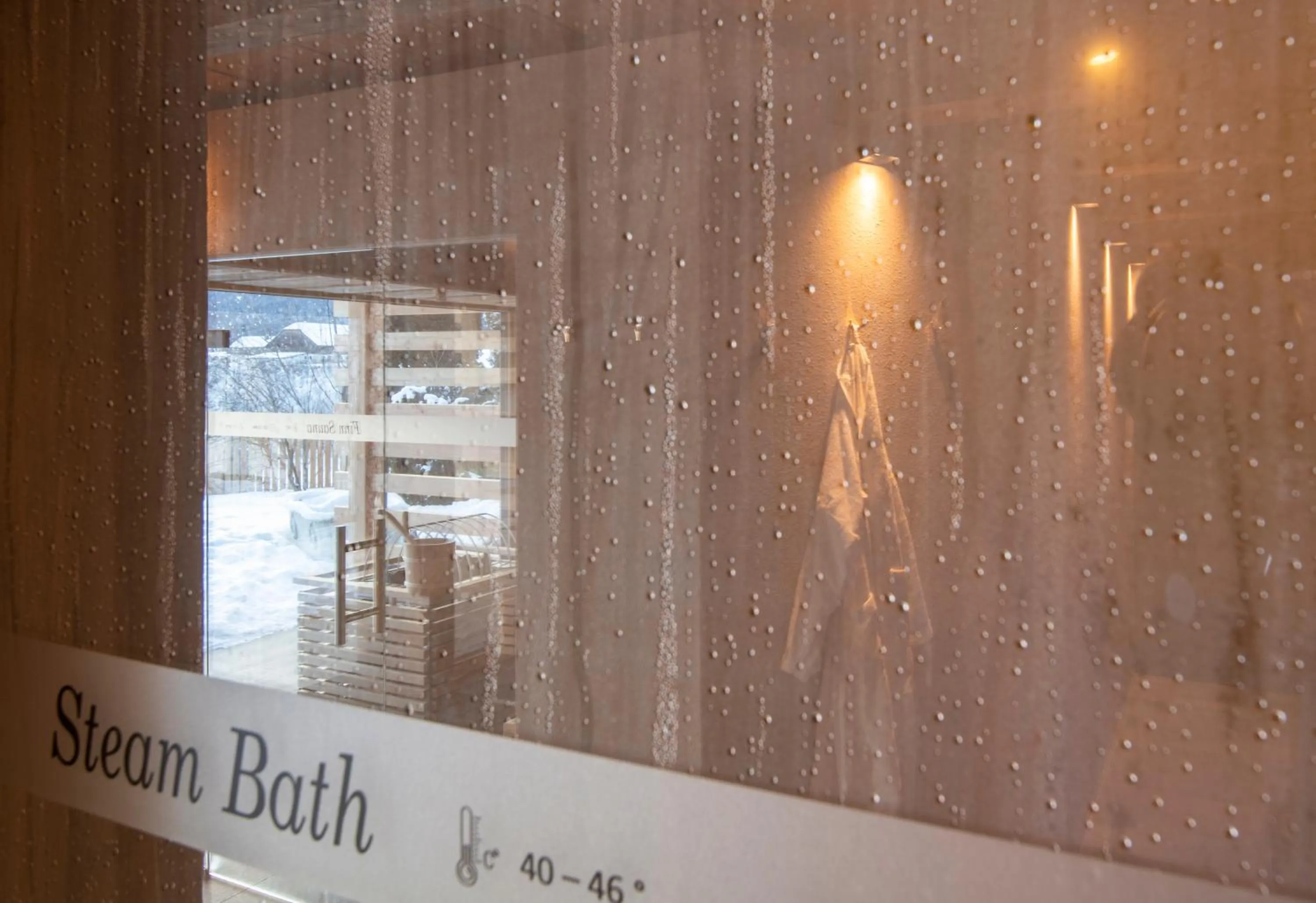 Steam room in Historic Hotel Alte Goste